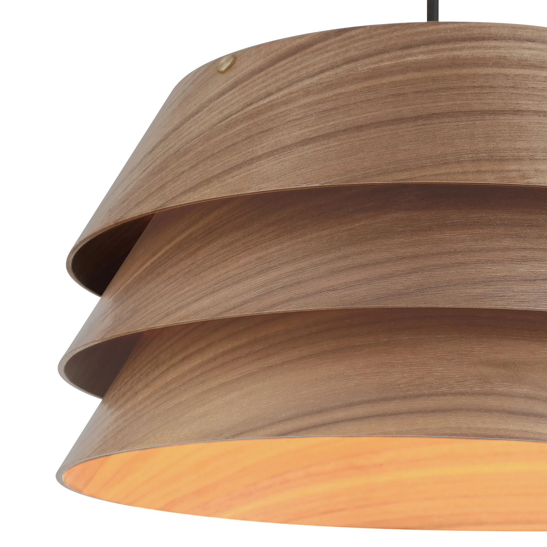 Aalto 1-light 6" Pendant in Dark Walnut - Image 6