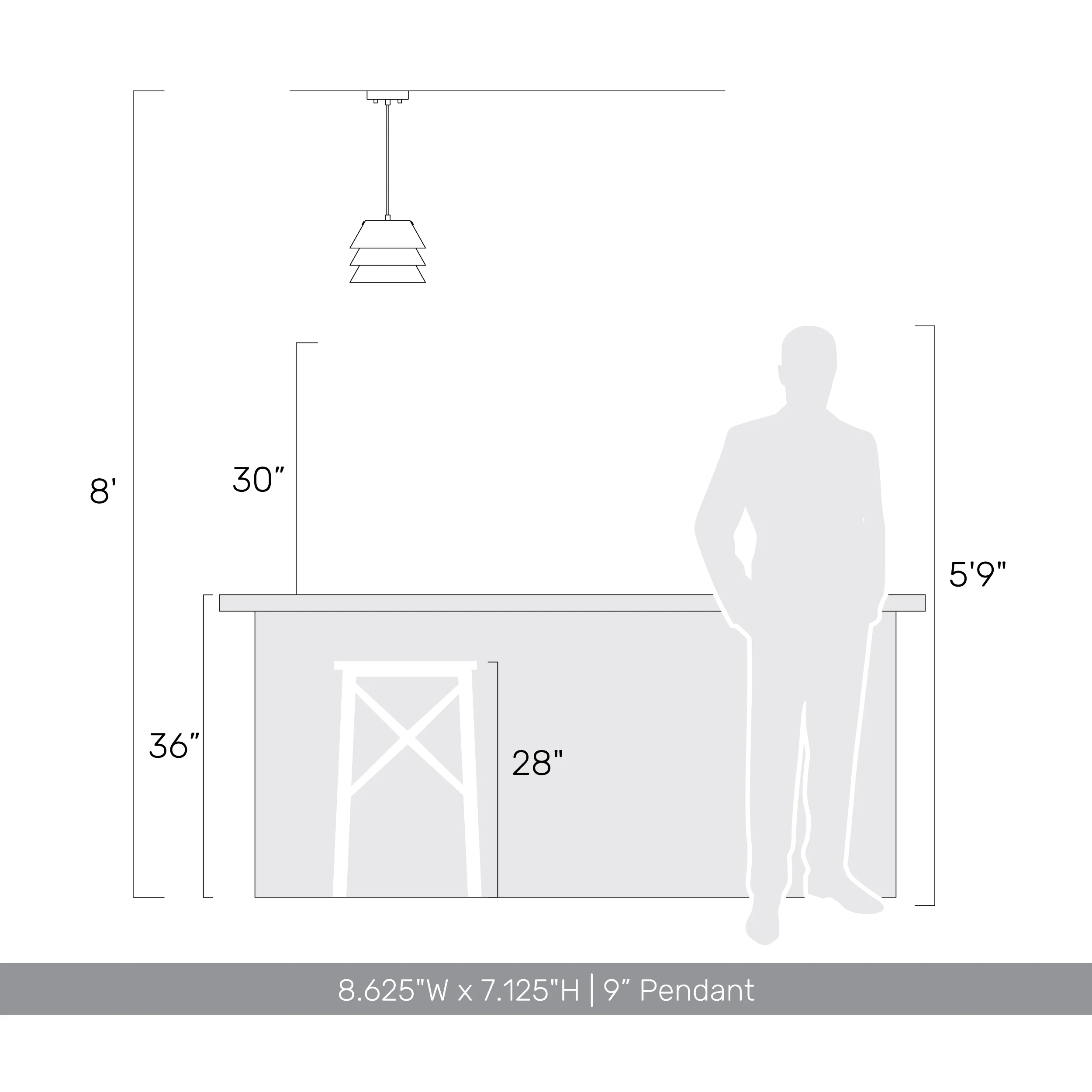Aalto 1-light Pendant in Light Walnut - Image 7