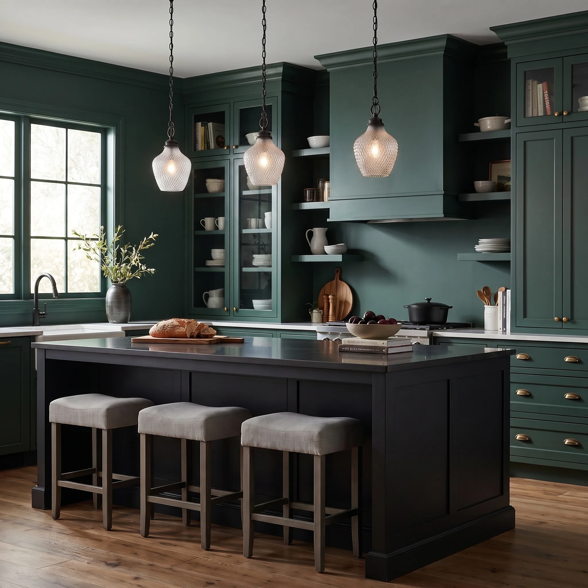 Adeline 1-light Pendant in Matte Black - Image 6