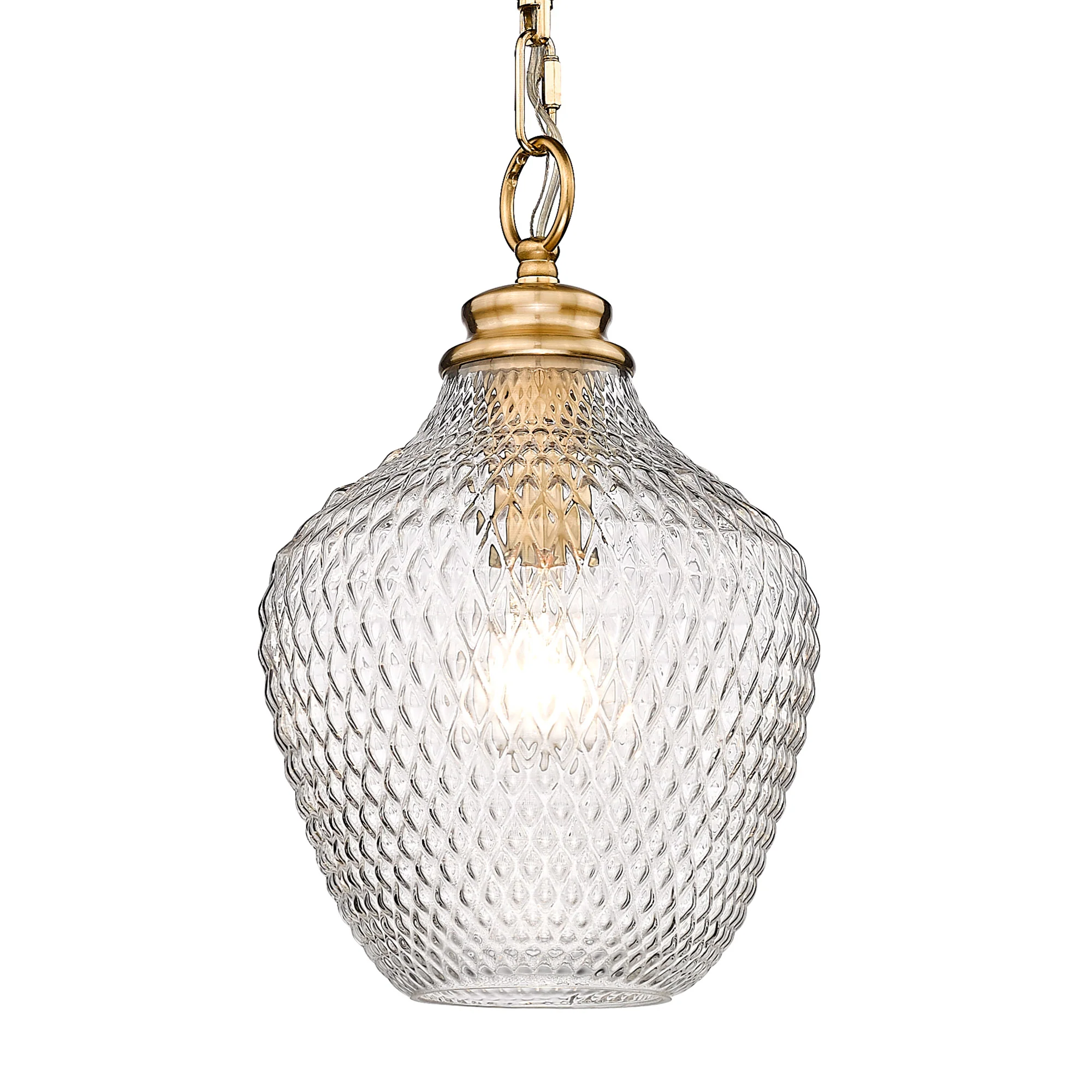 Adeline 1-light Pendant in Modern Brushed Gold