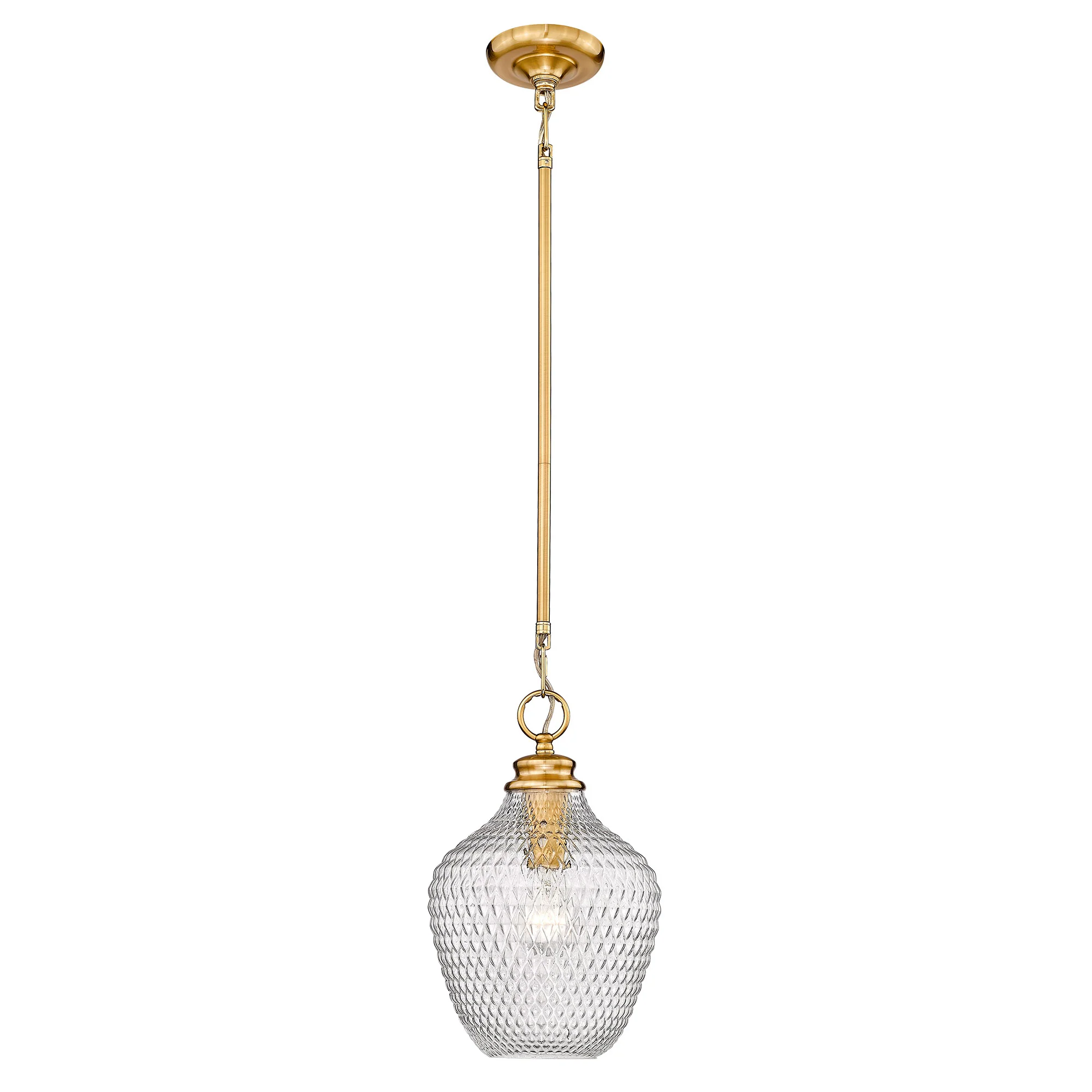 Adeline 1-light Pendant in Modern Brushed Gold - Image 2