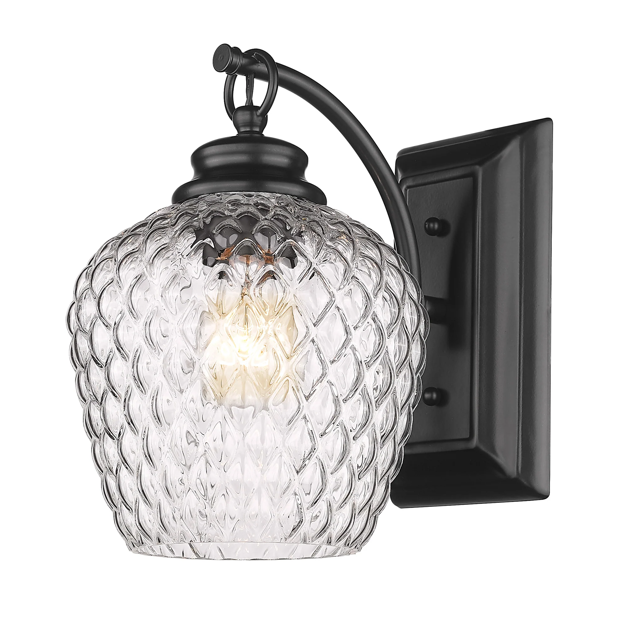 Adeline 1-light Wall Sconce in Matte Black