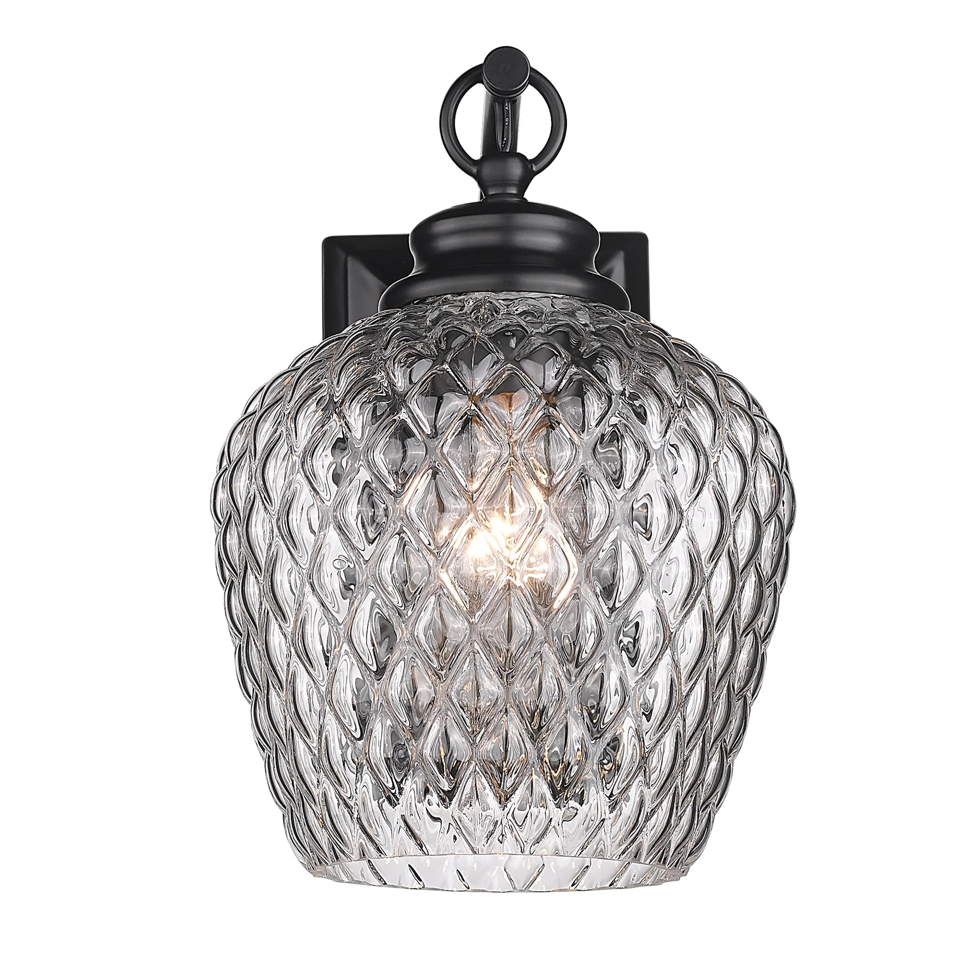 Adeline 1-light Wall Sconce in Matte Black - Image 3