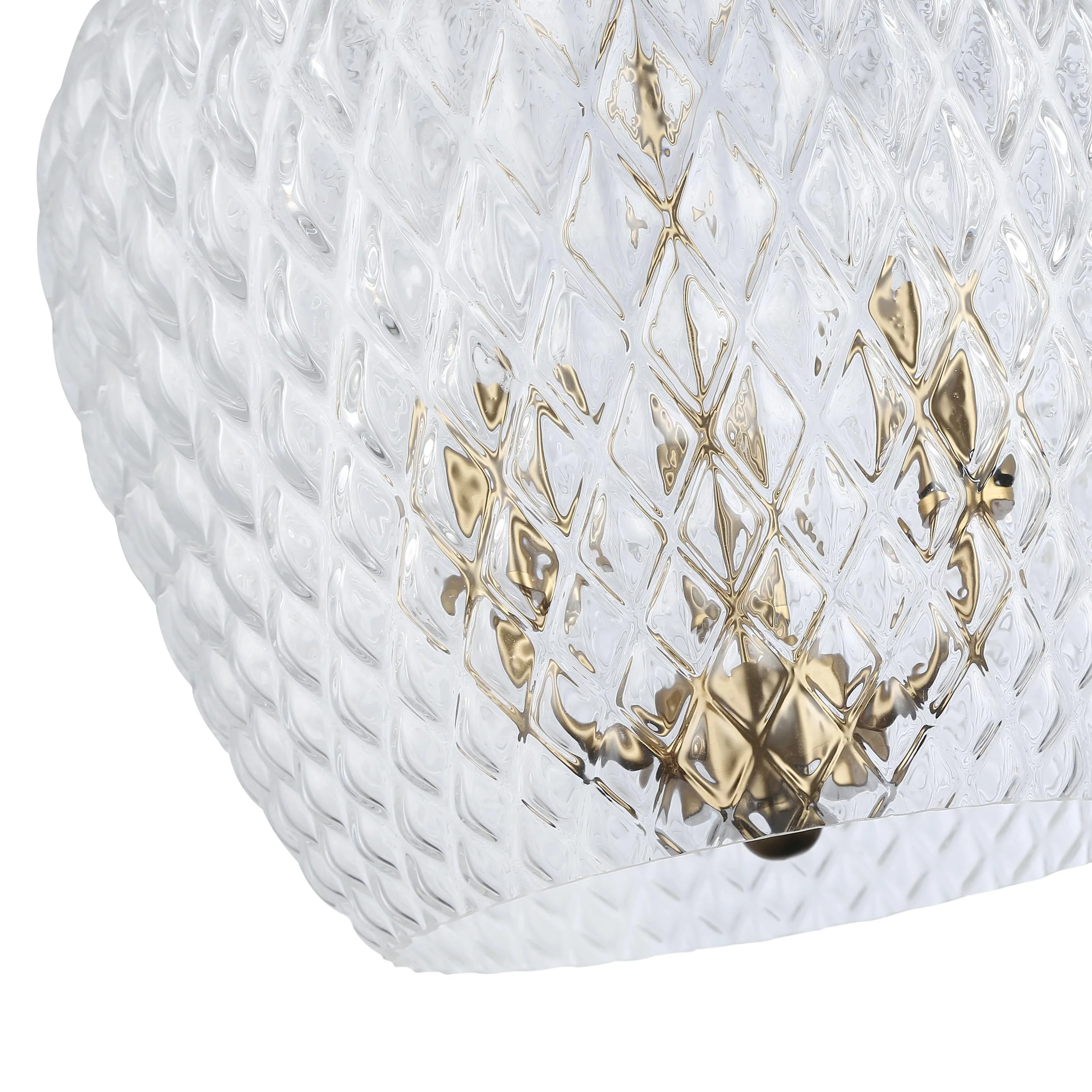 Adeline 3-light Pendant in Modern Brushed Gold - Image 4