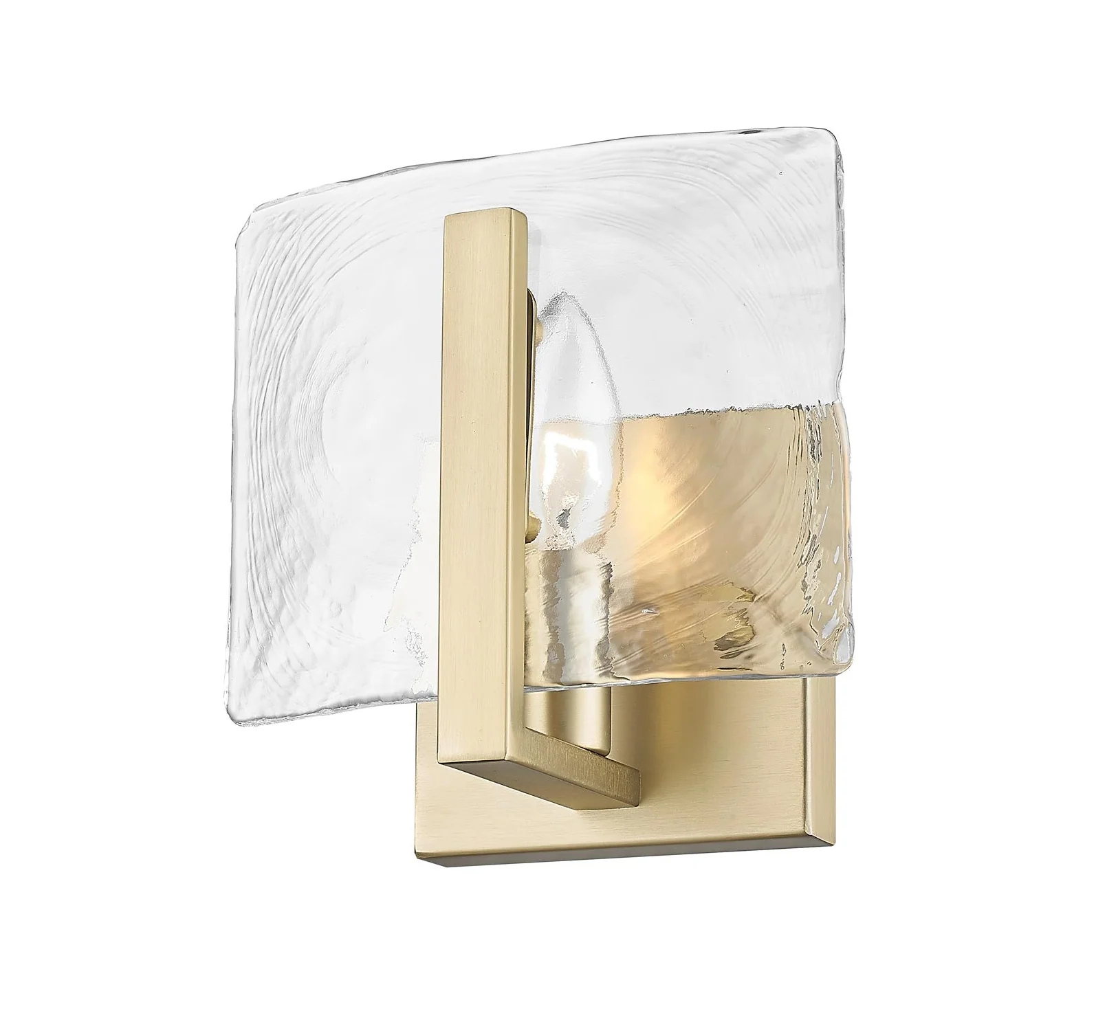Aenon 1-light Wall Sconce in Brushed Champagne Brass