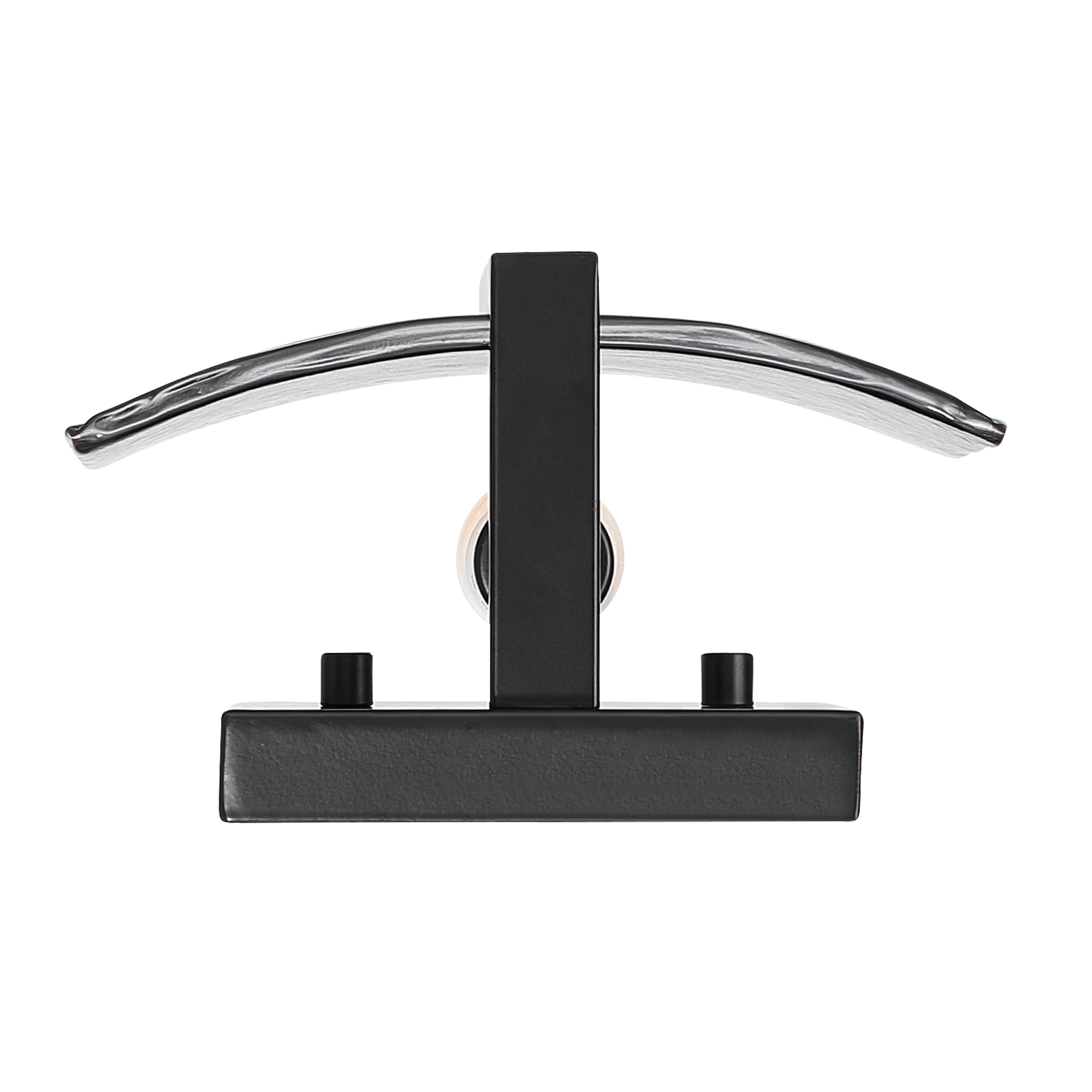Aenon 1-light Wall Sconce in Matte Black with Smokey Water Glass - Image 6