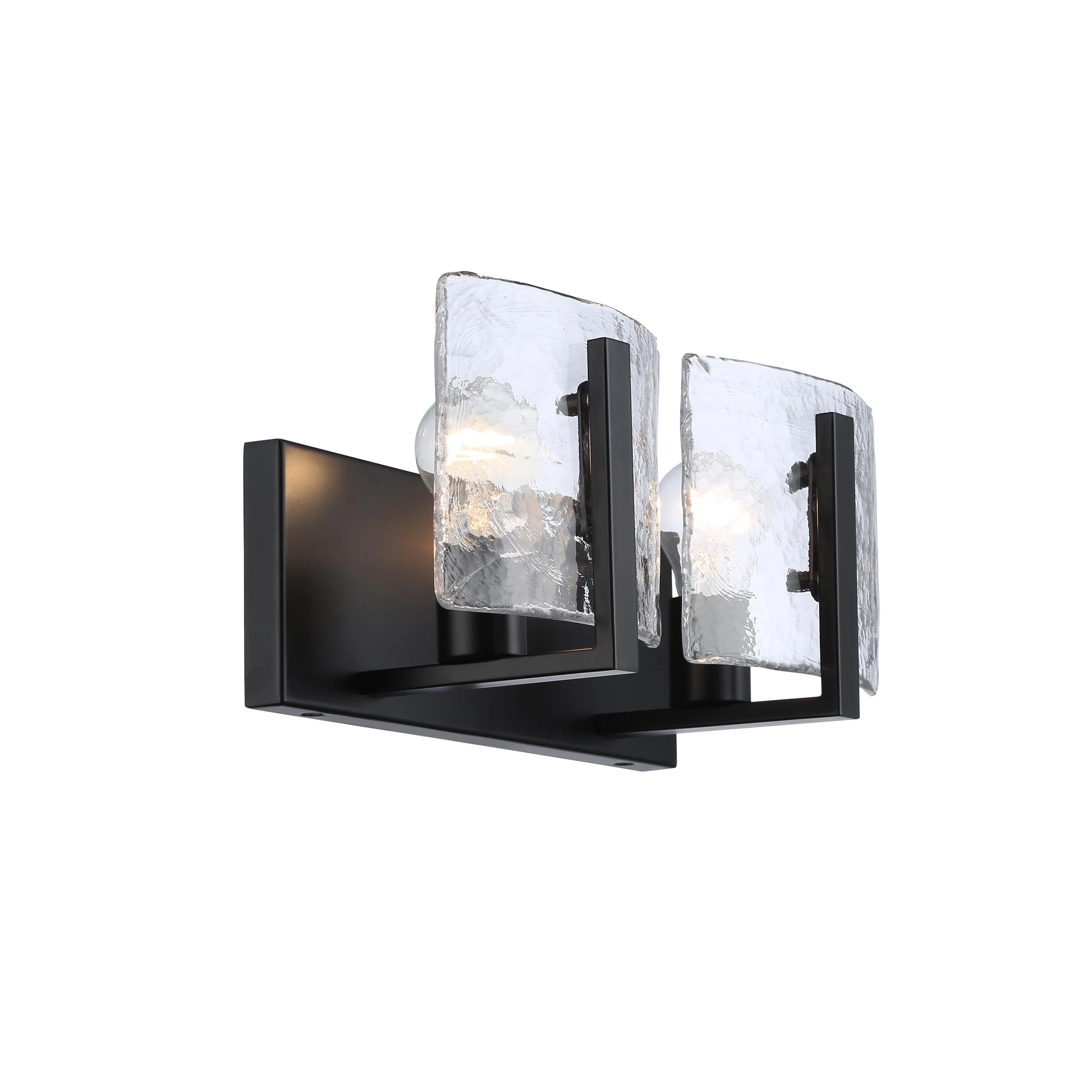 Aenon 2-light Vanity in Matte Black - Image 3