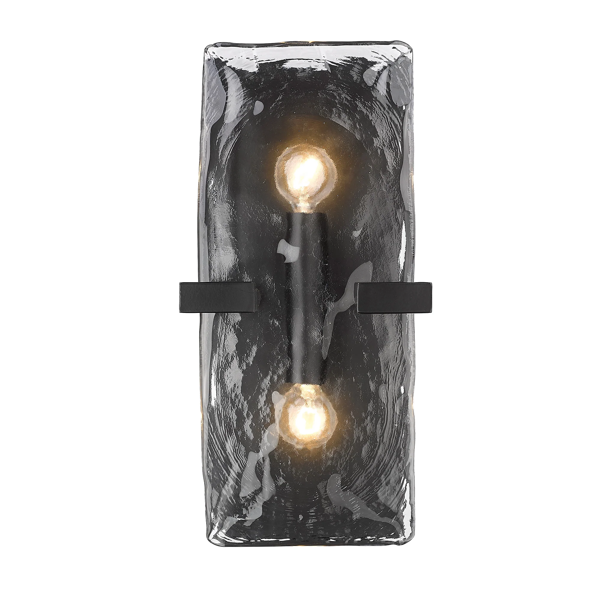 Aenon 2-light Wall Sconce in Matte Black - Image 2