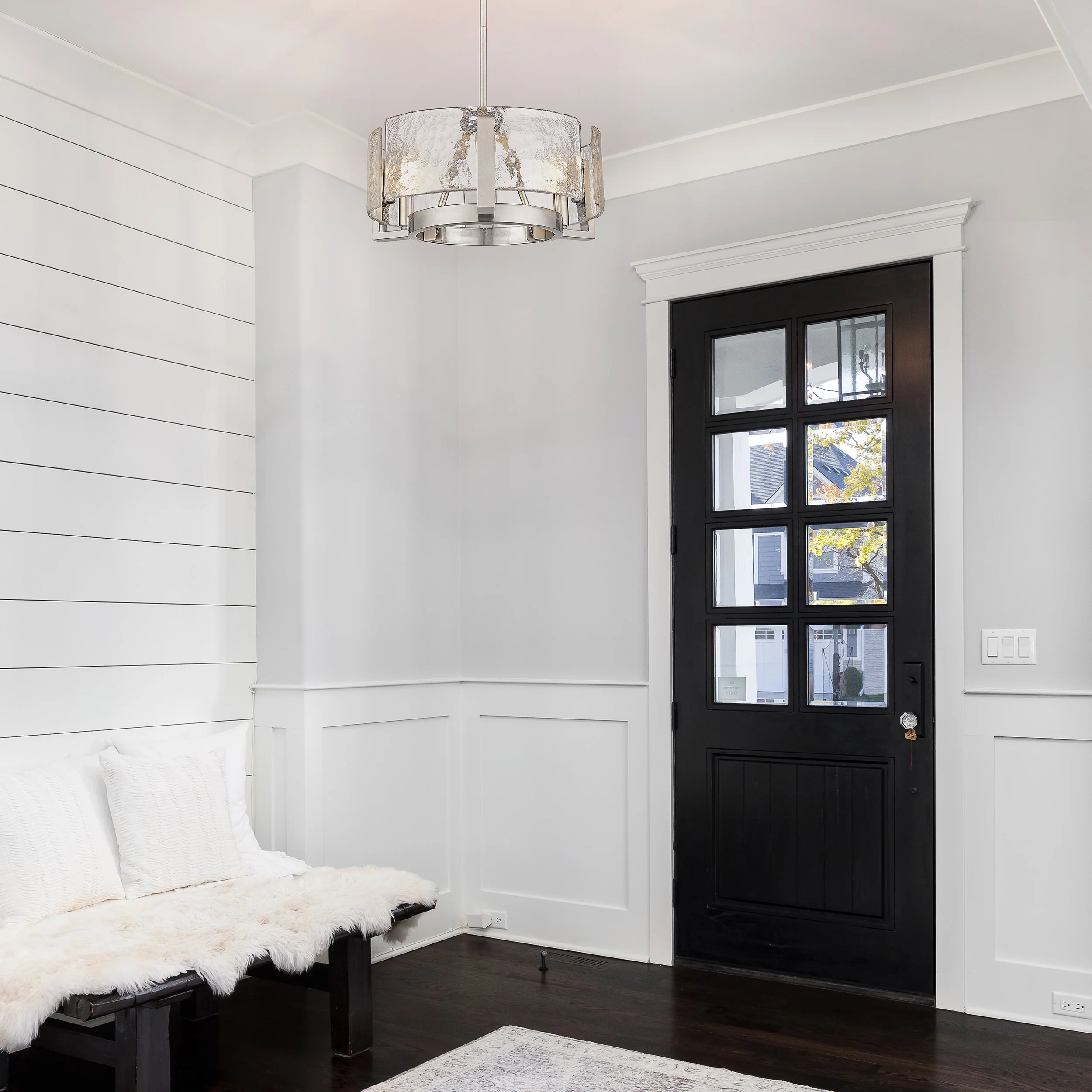Aenon 3-light Chandelier in Pewter - Image 8