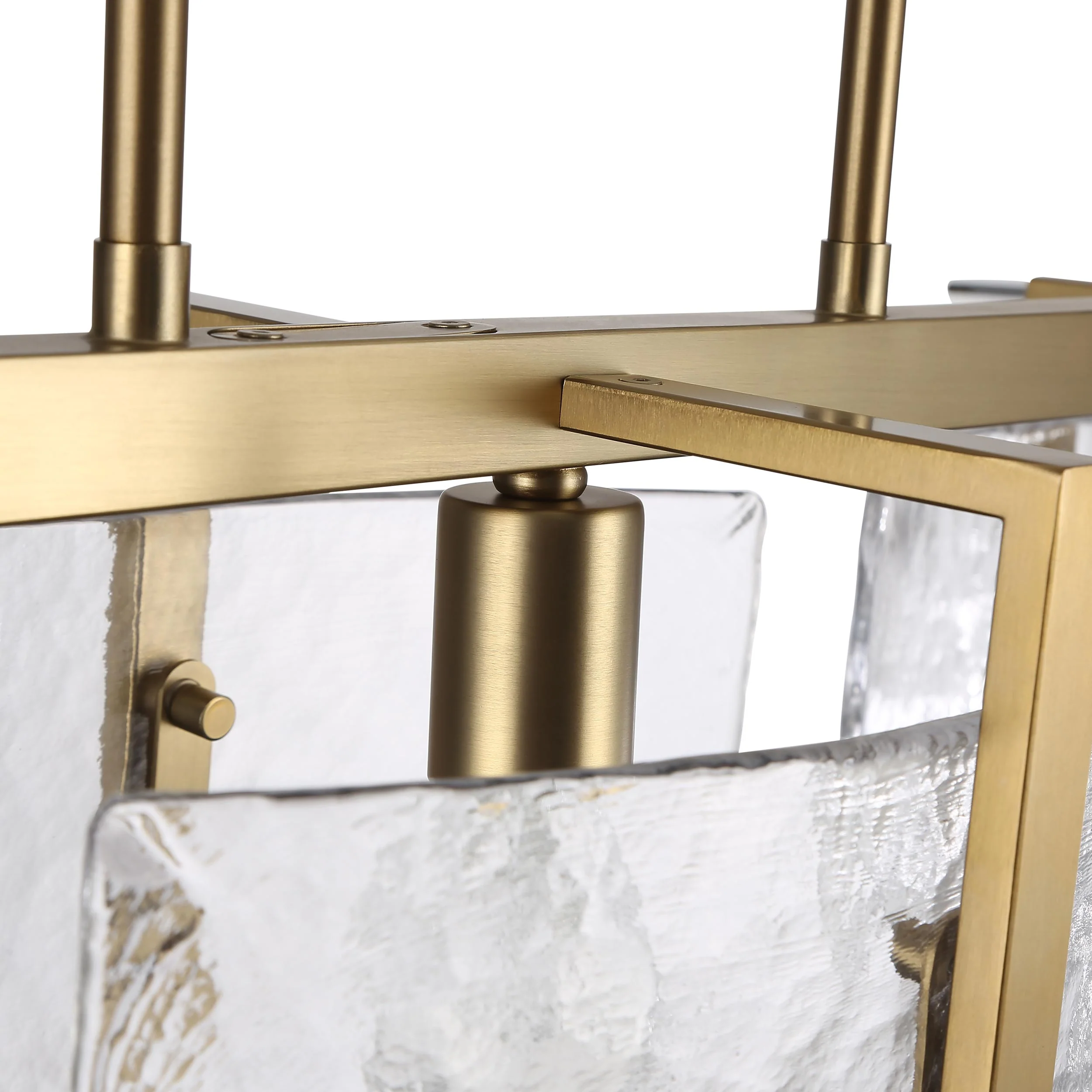 Aenon 3-light Island Light in Brushed Champagne Brass - Image 6