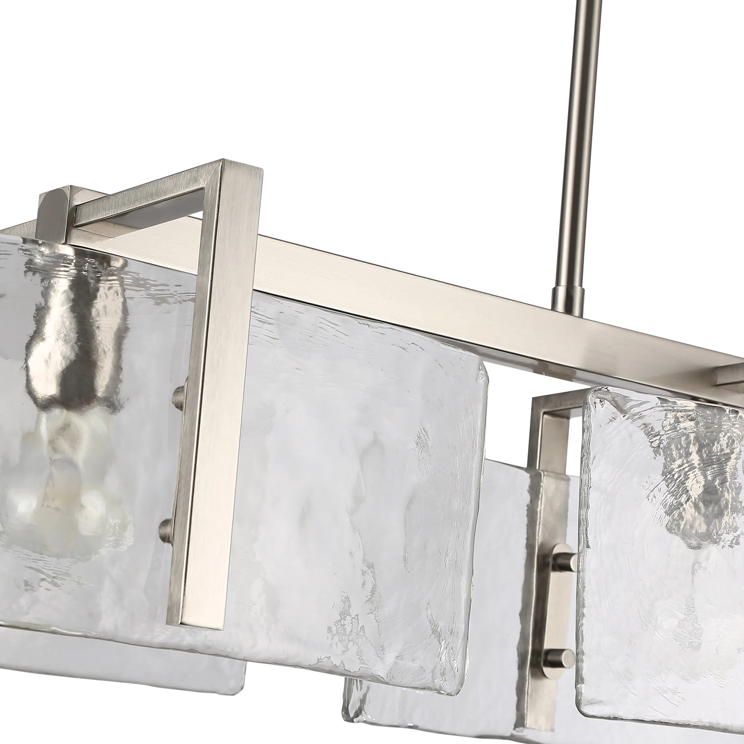 Aenon 3-light Island Light in Pewter - Image 5