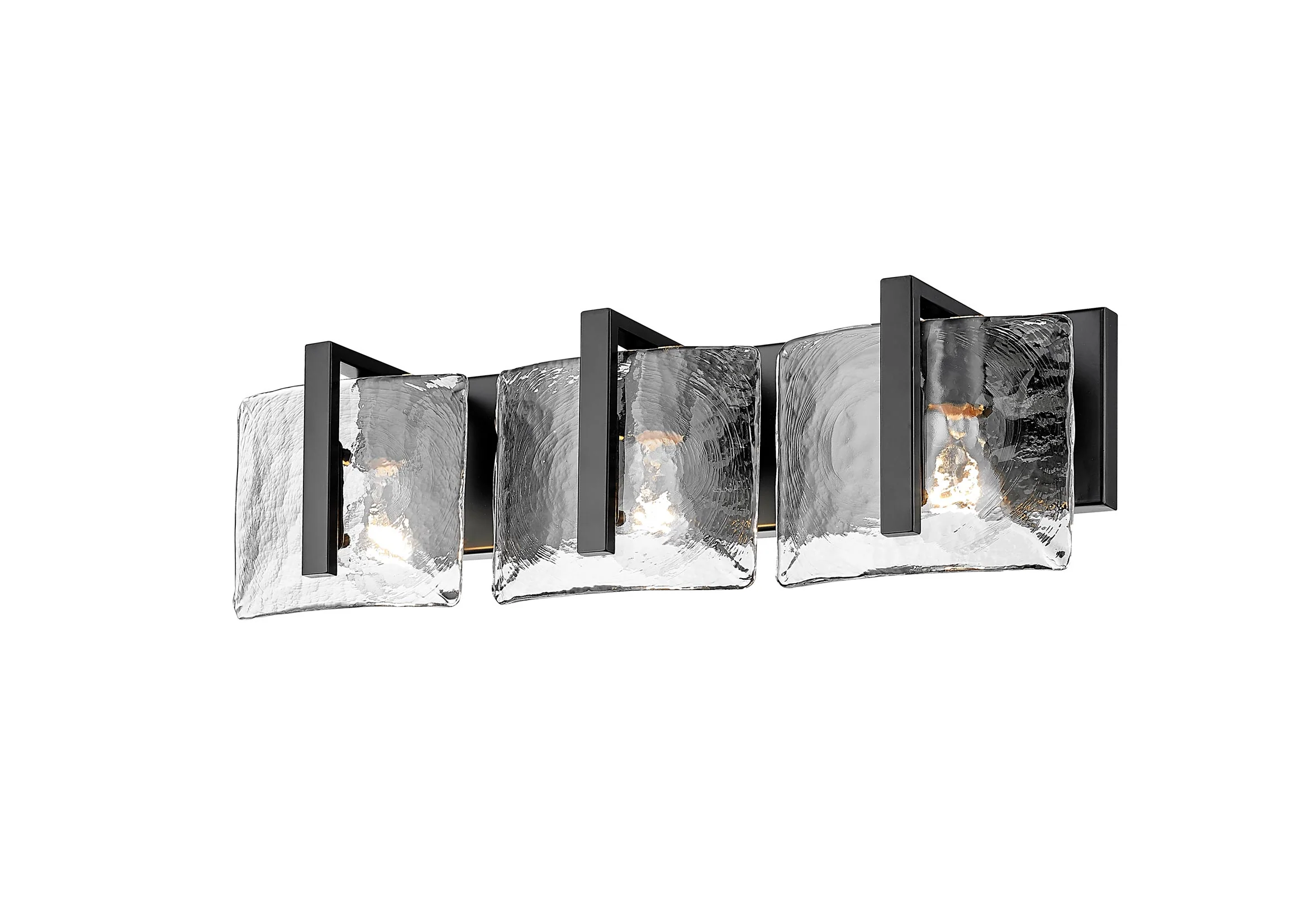 Aenon 3-light Vanity in Matte Black - Image 4