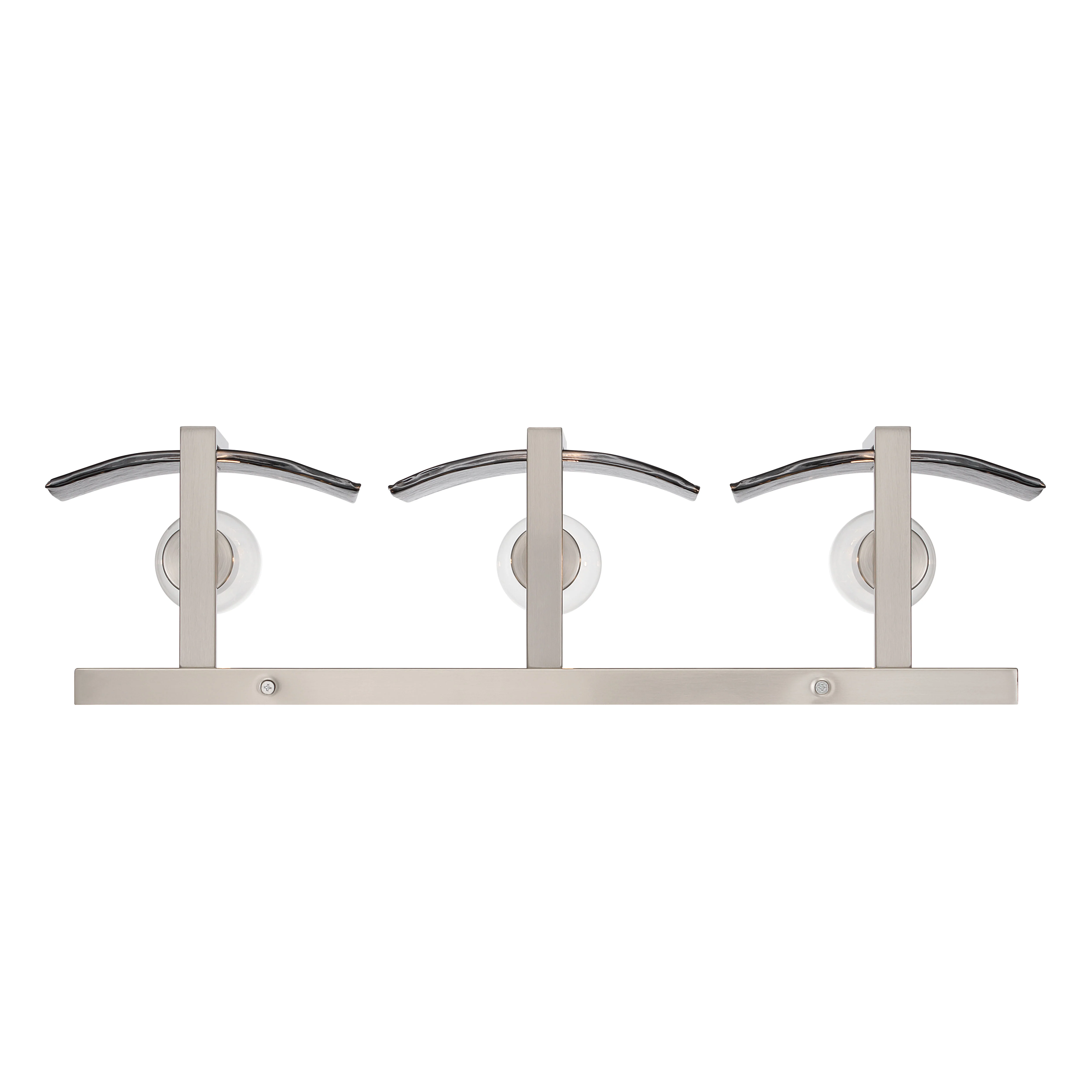 Aenon 3-light Vanity in Pewter with Smokey Water Glass - Image 6