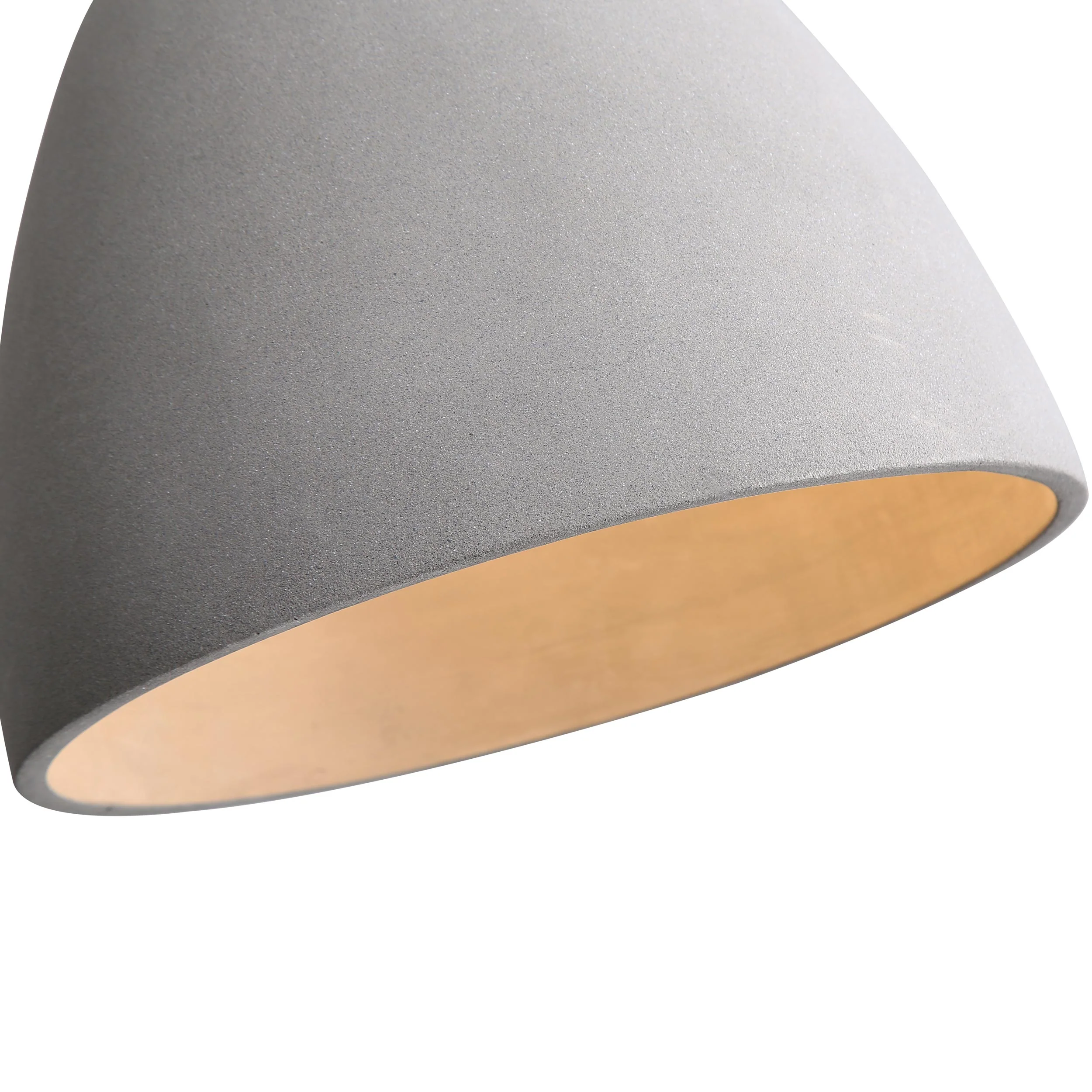 Aethera 14in Integrated LED Pendant in Grey Cement - Image 5