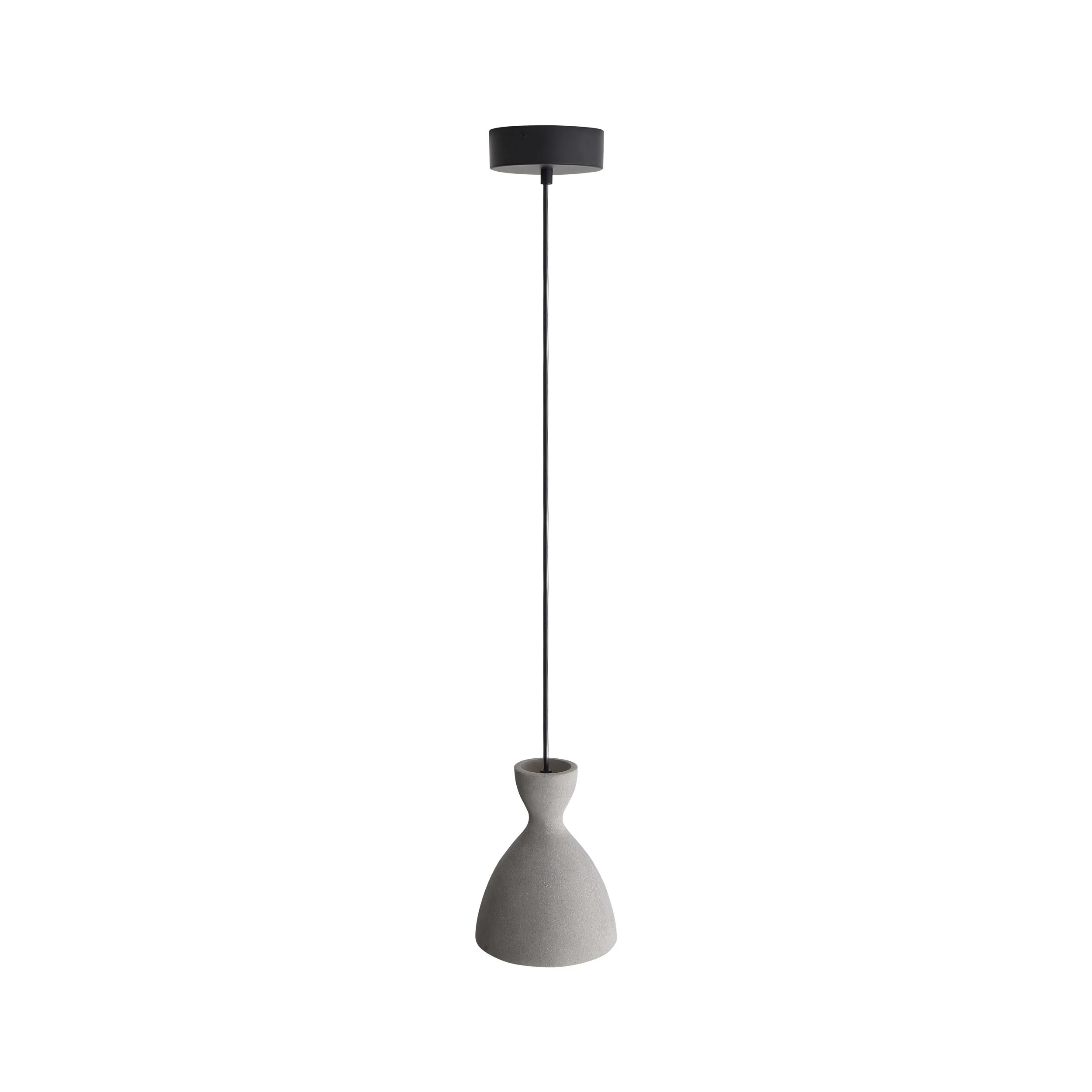 Aethera 7in Integrated LED Pendant in Grey Cement - Image 5