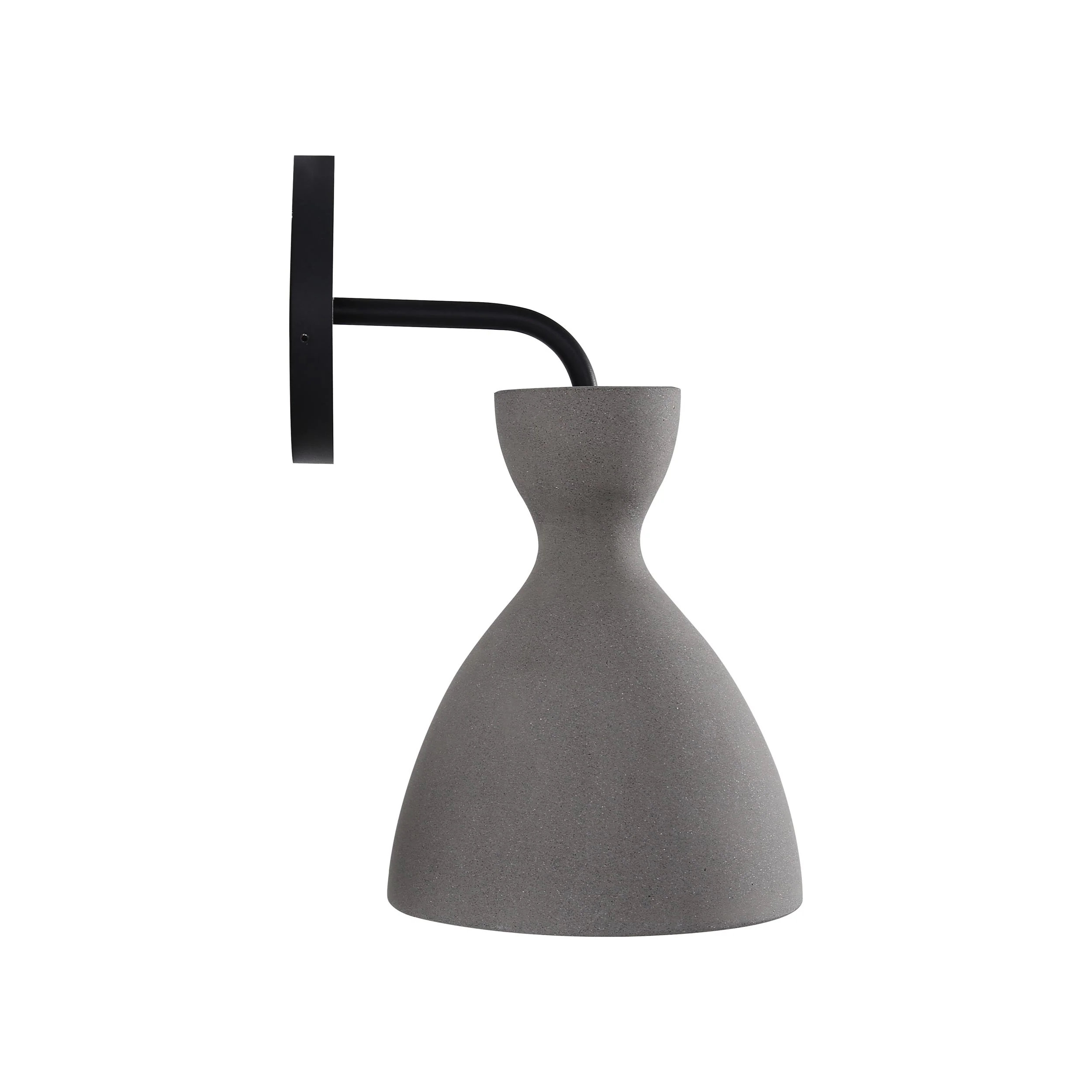 Aethera Integrated LED Wall Sconce in Grey Cement - Image 3