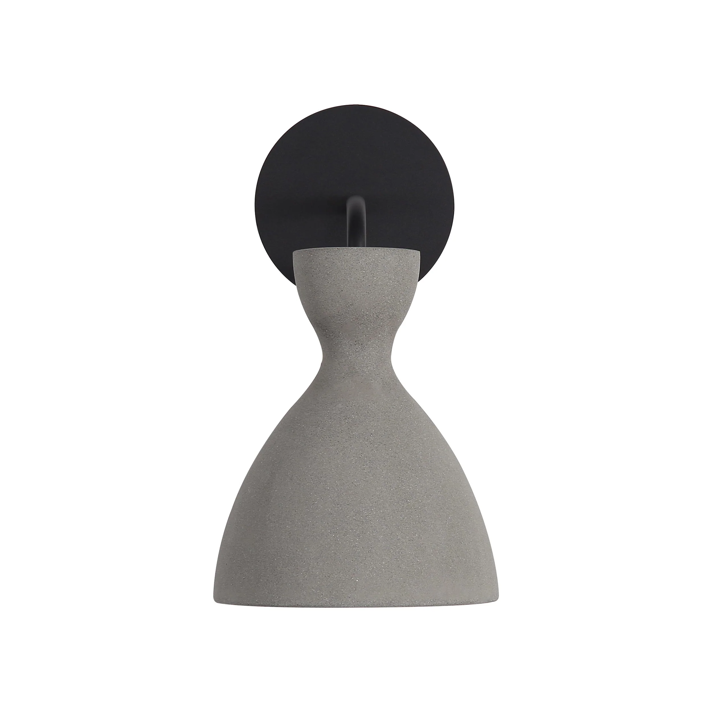 Aethera Integrated LED Wall Sconce in Grey Cement - Image 4