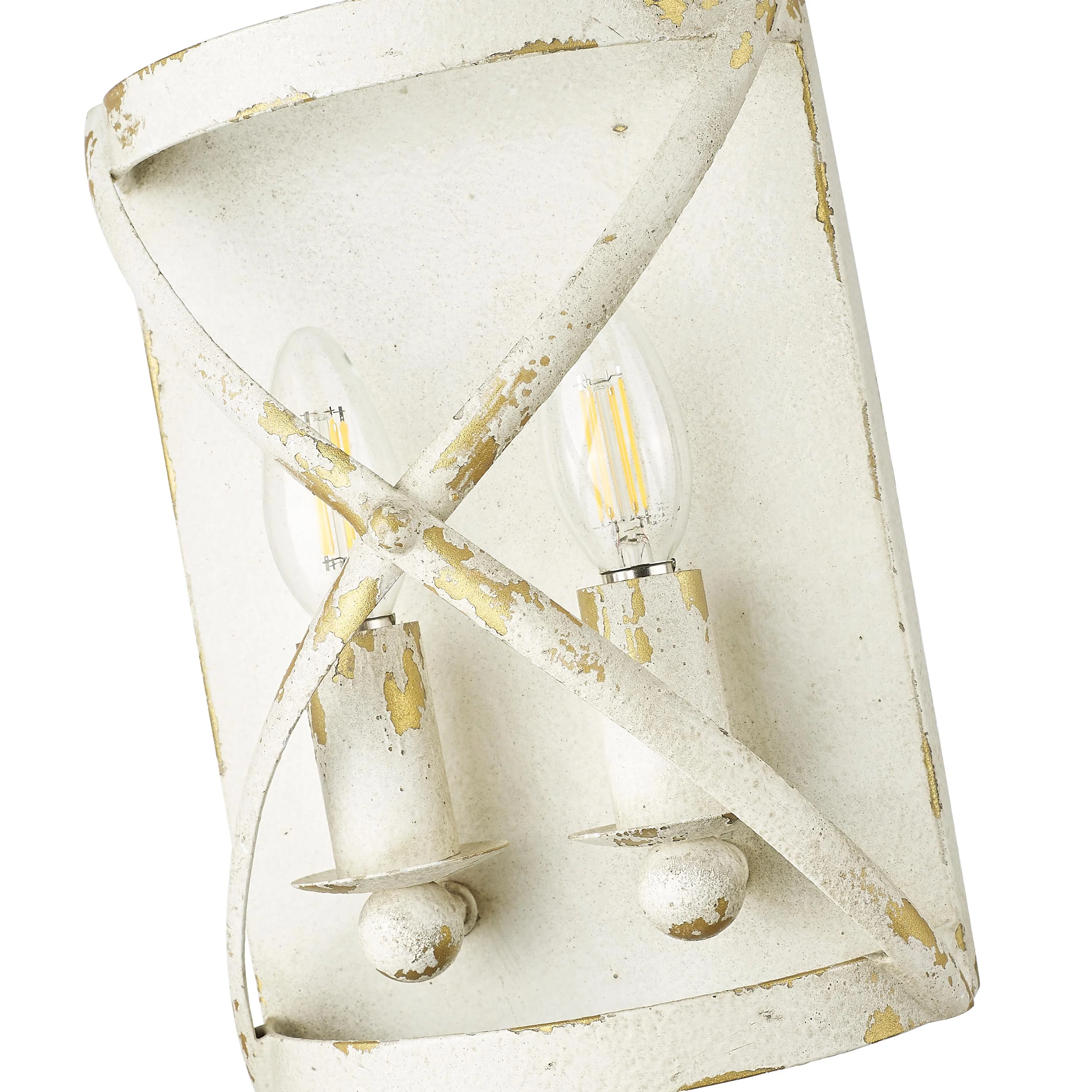 Alcott 2-light Wall Sconce in Antique Ivory - Image 5