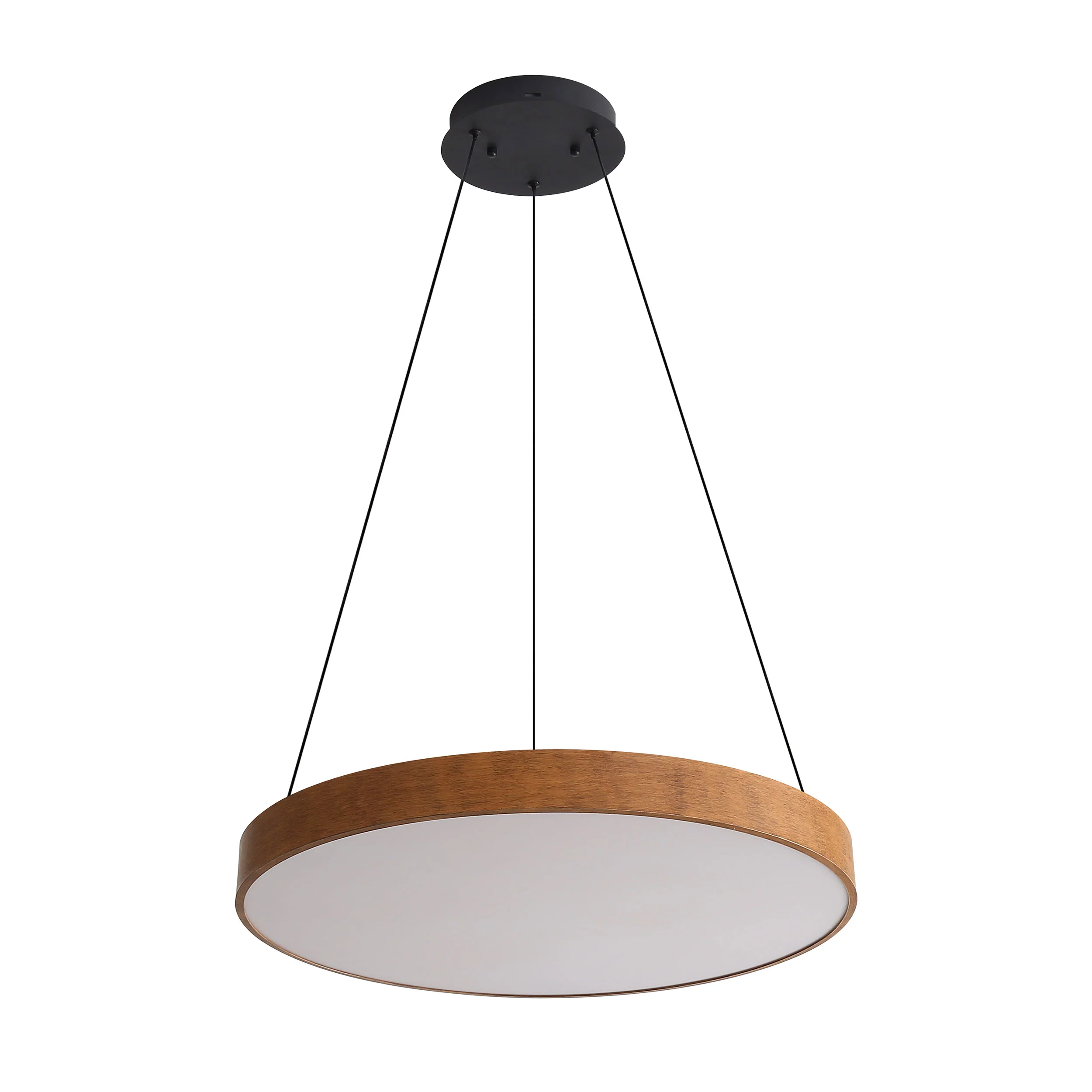 Anello Integrated LED Pendant in Walnut - Image 4