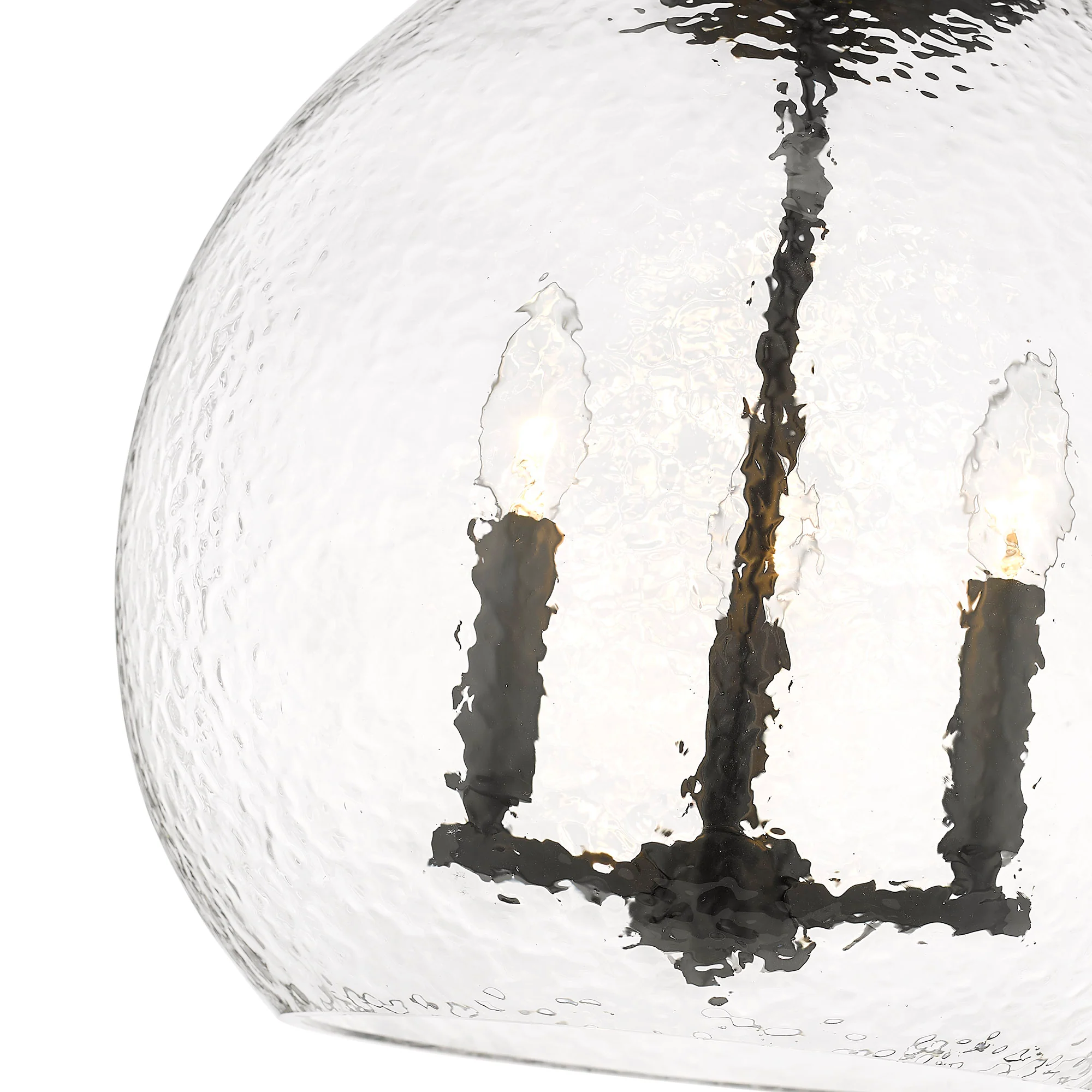 Ariella 3-light Pendant in Matte Black - Image 3