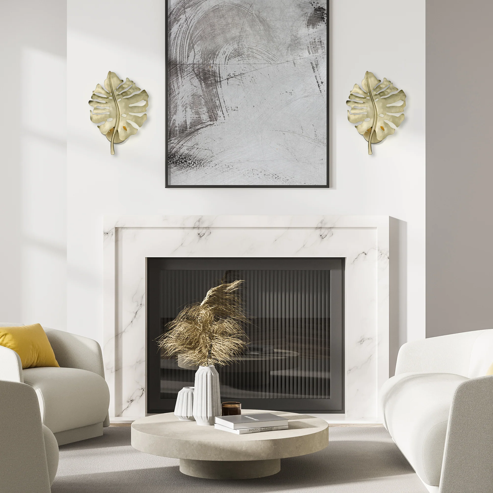 Aruba 1-light Wall Sconce in White Gold - Image 4