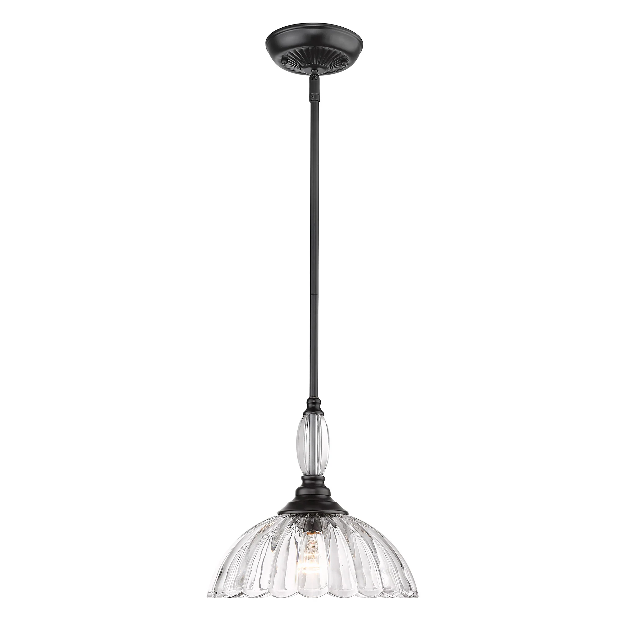 Audra 1-light Pendant in Matte Black - Image 2