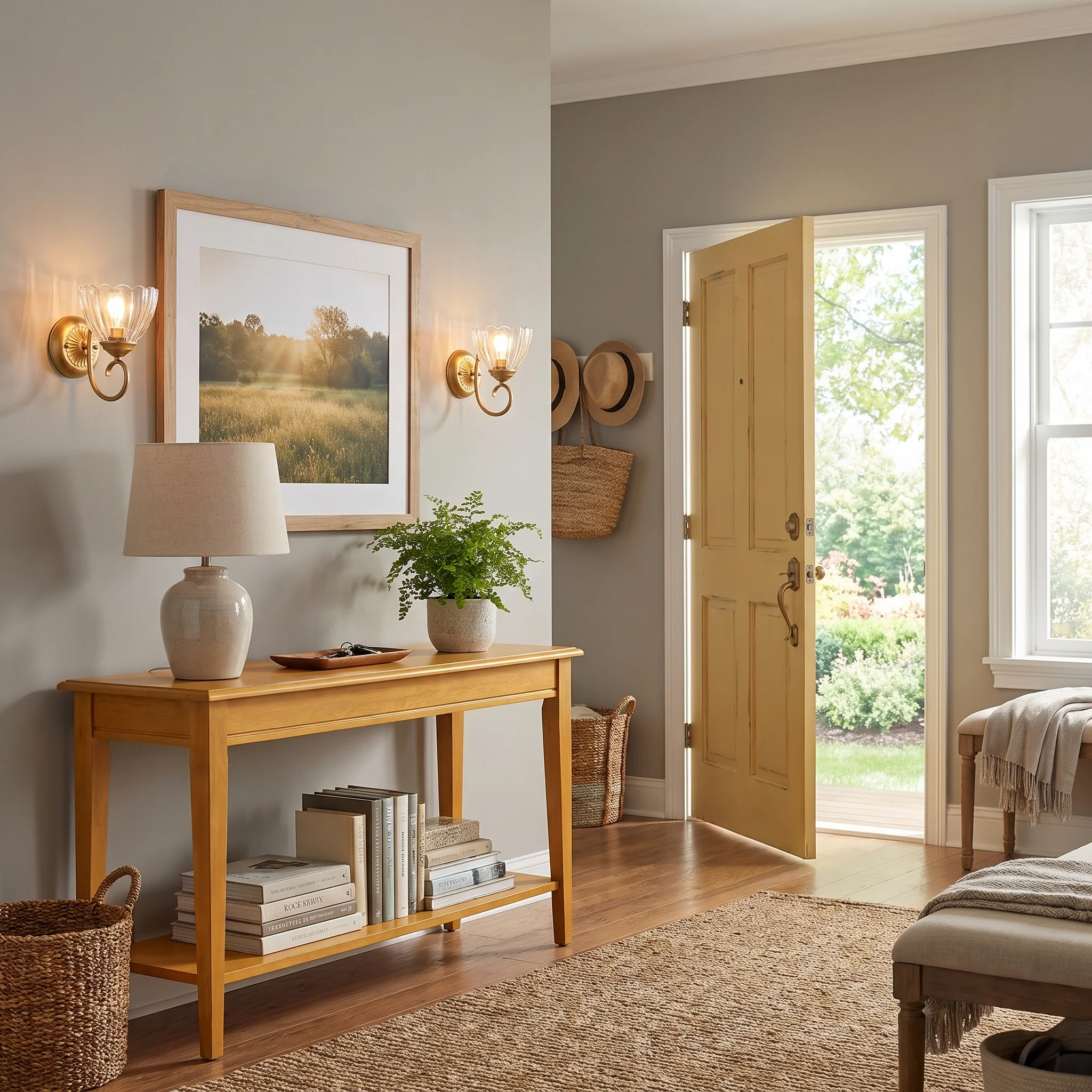 Audra 1-light Wall Sconce in Brushed Champagne Brass - Image 7