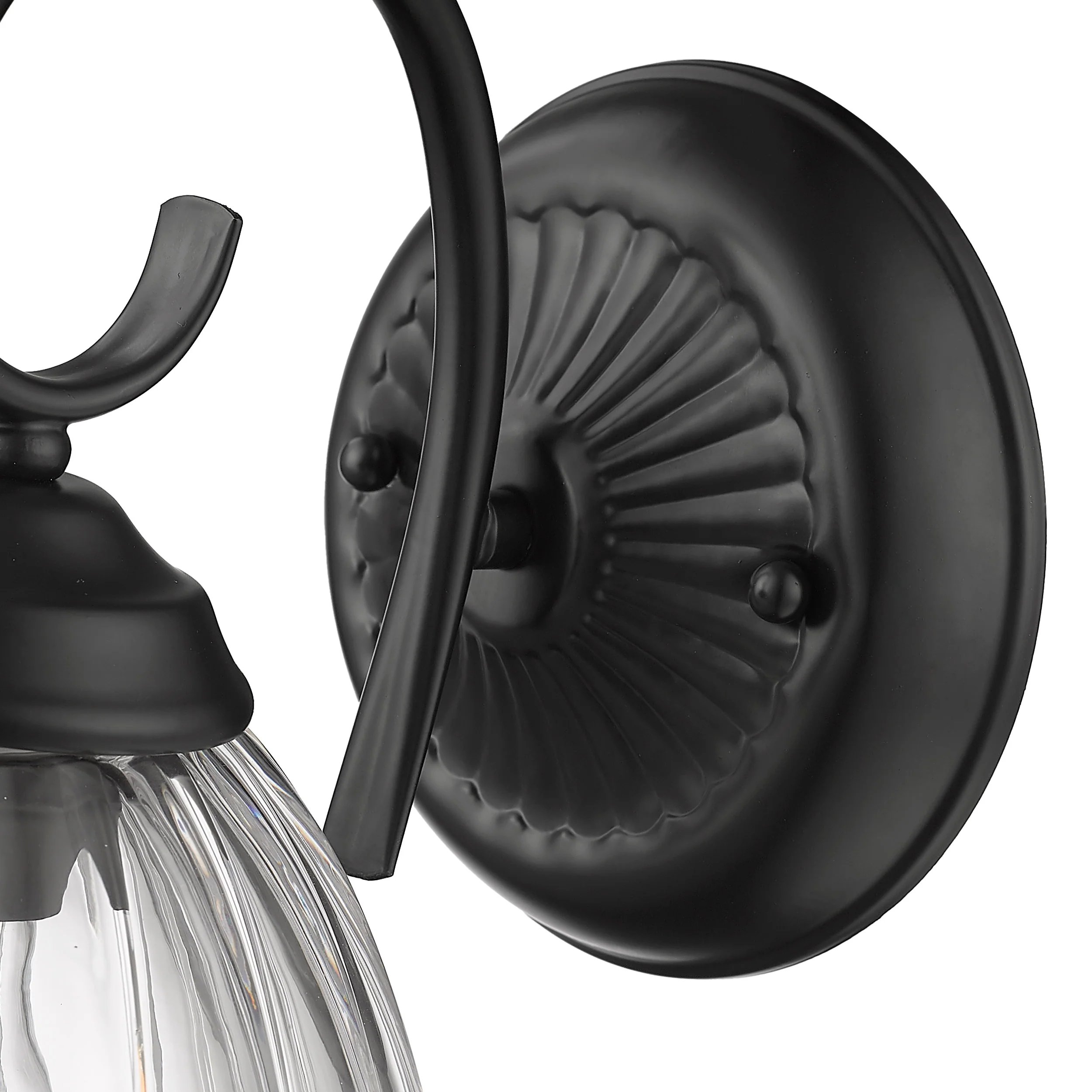 Audra 1-light Wall Sconce in Matte Black - Image 5