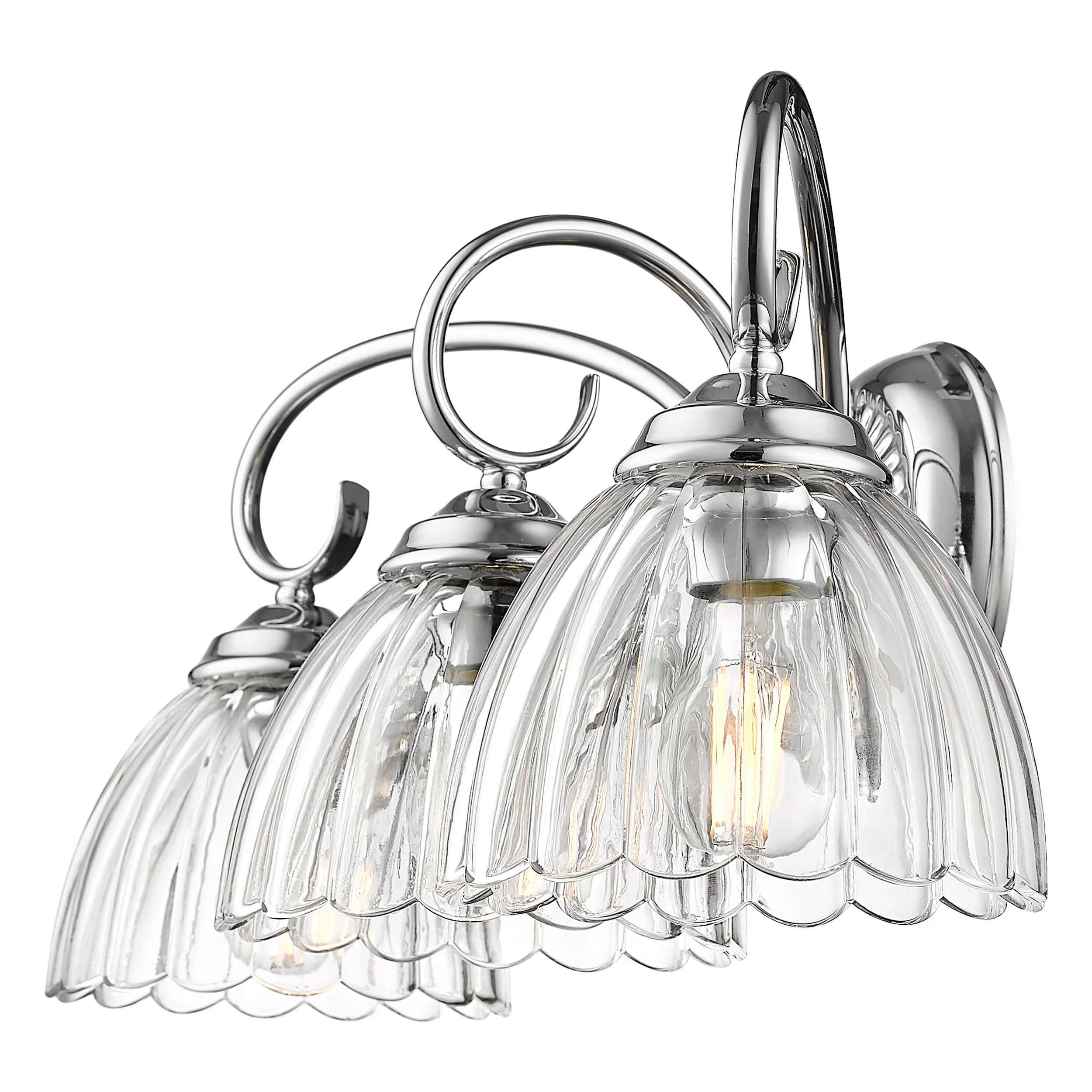 Audra 3-light Vanity in Chrome - Image 3