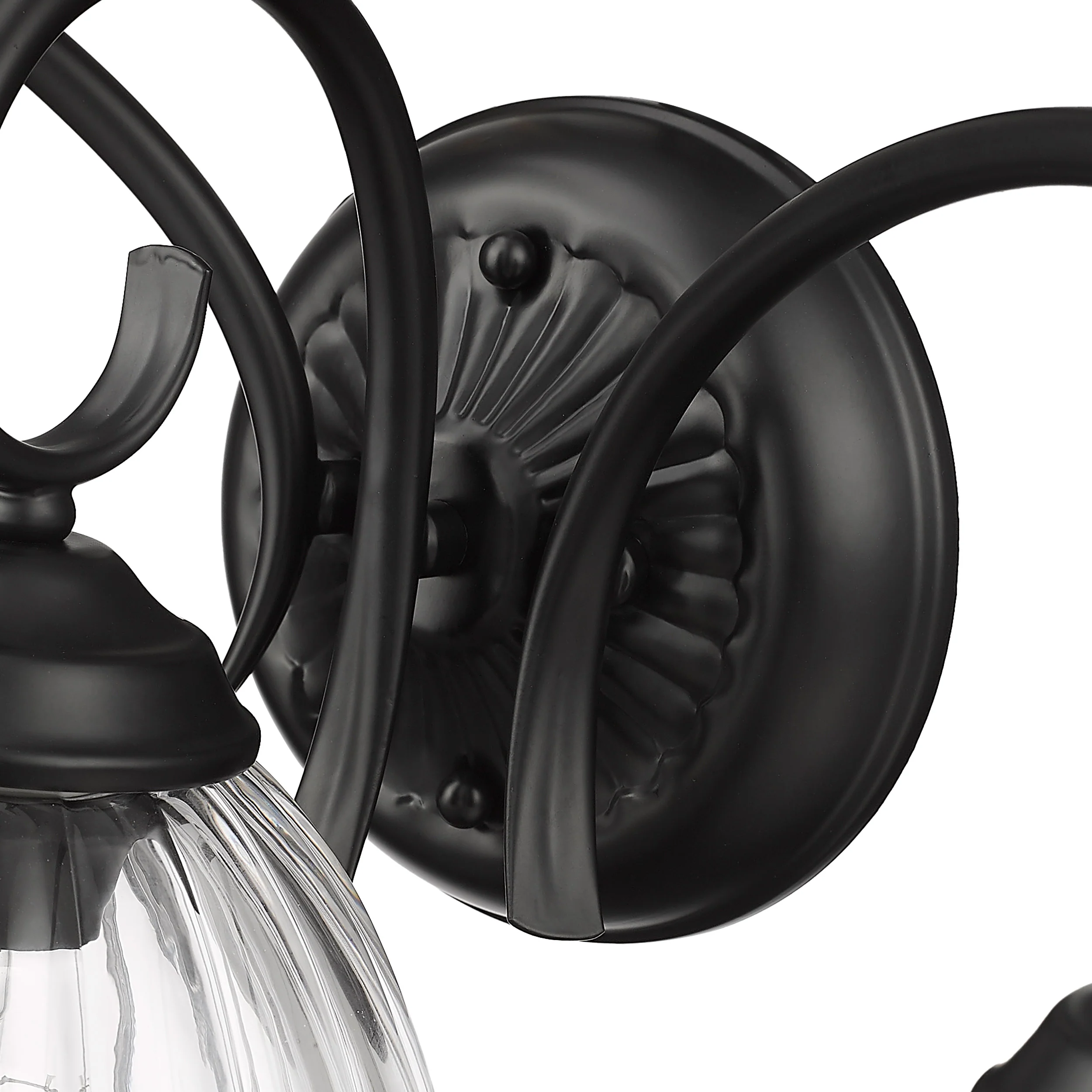 Audra 3-light Vanity in Matte Black - Image 4