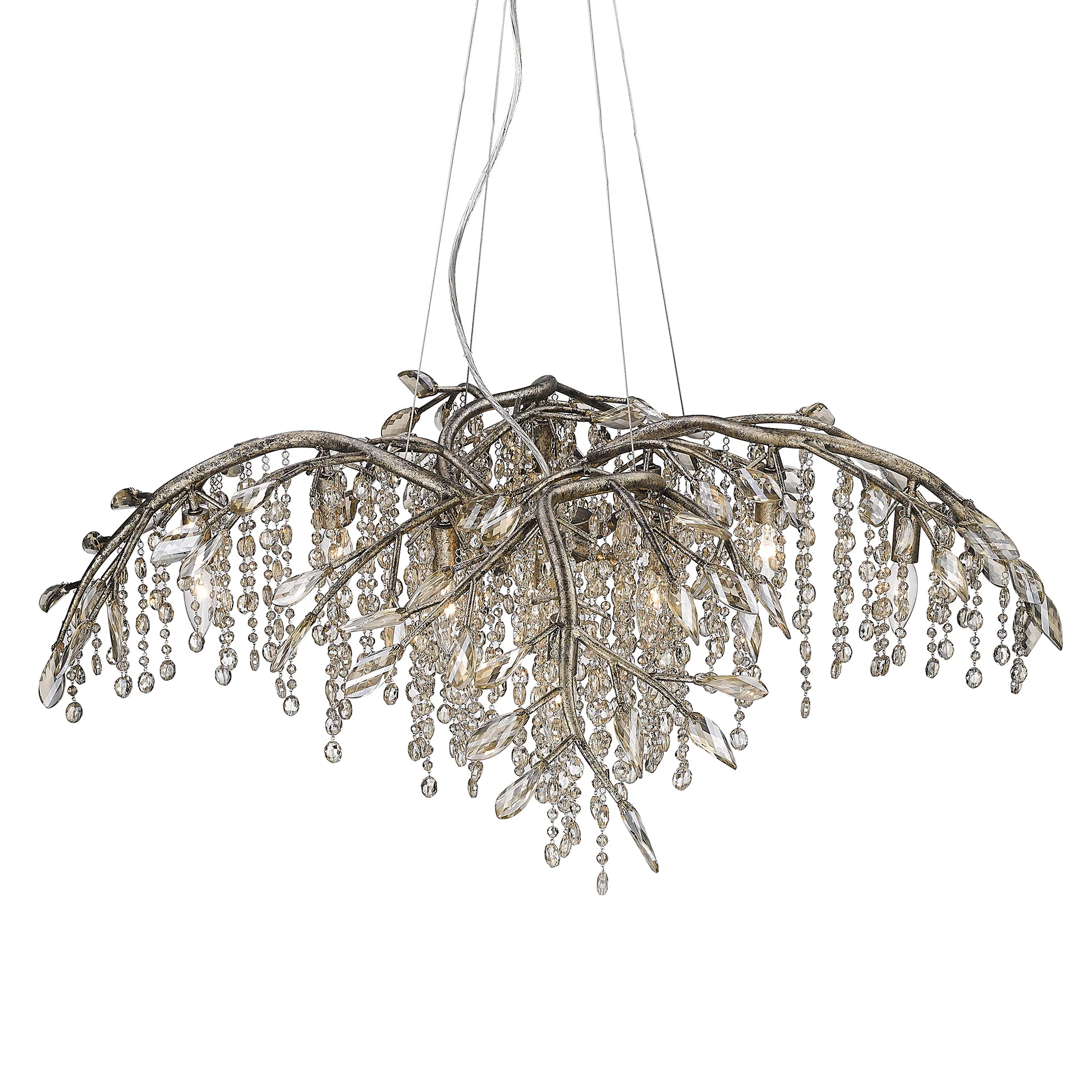 Autumn Twilight 12-light Chandelier in Mystic Gold - Image 4