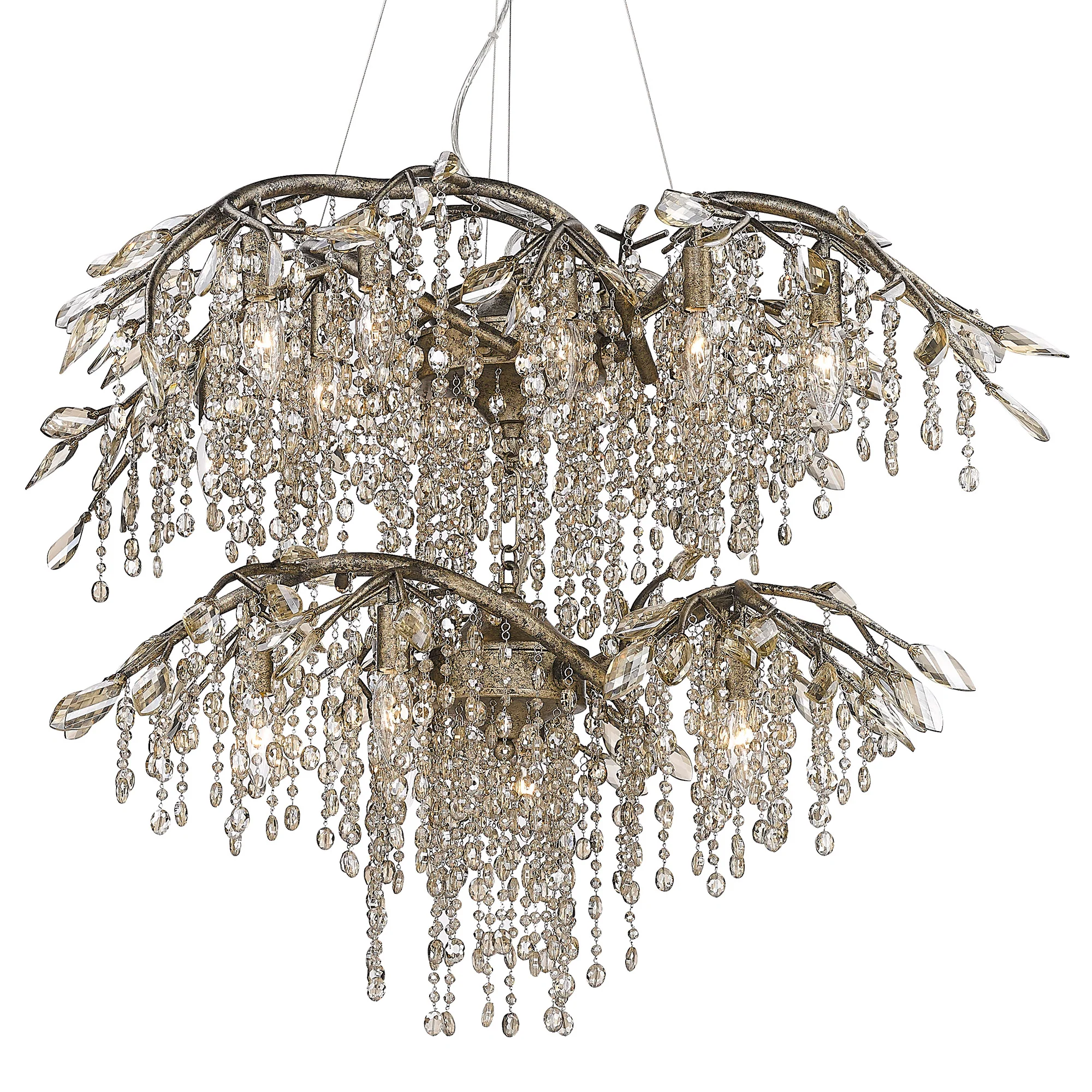 Autumn Twilight 18-light Chandelier in Mystic Gold - Image 3