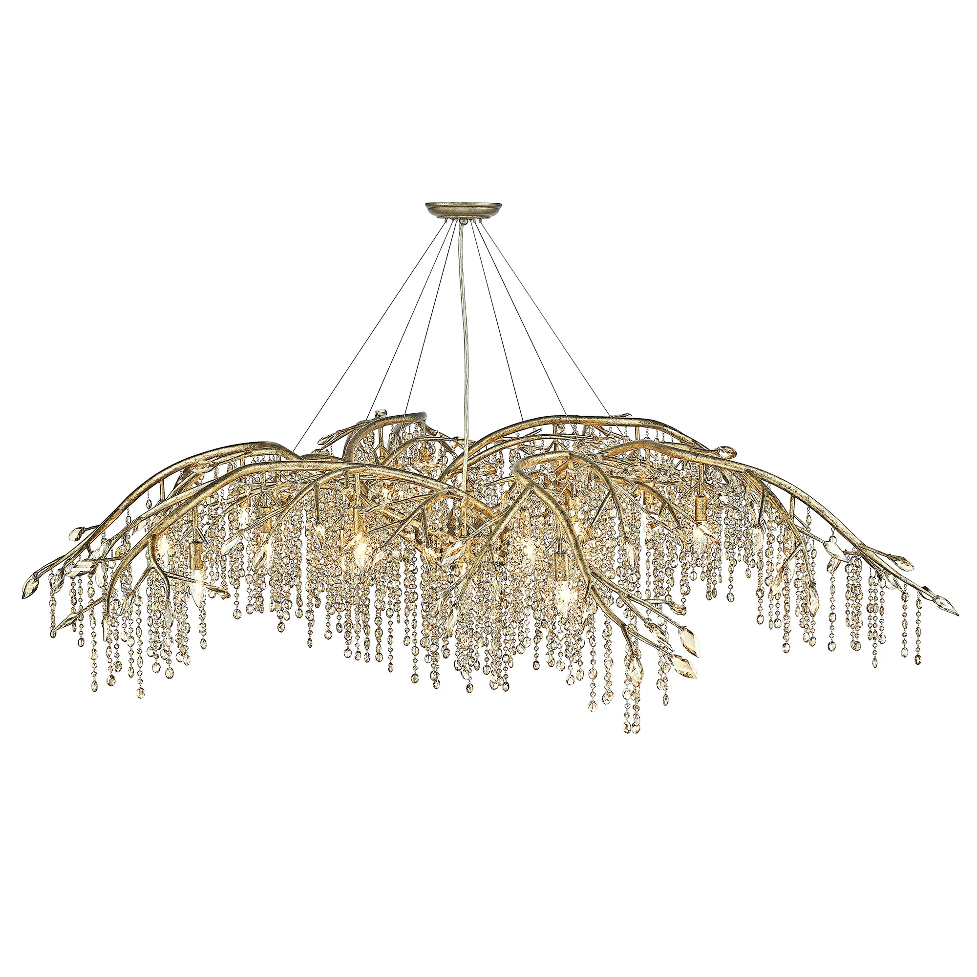 Autumn Twilight 24-light Chandelier in Mystic Gold - Image 2