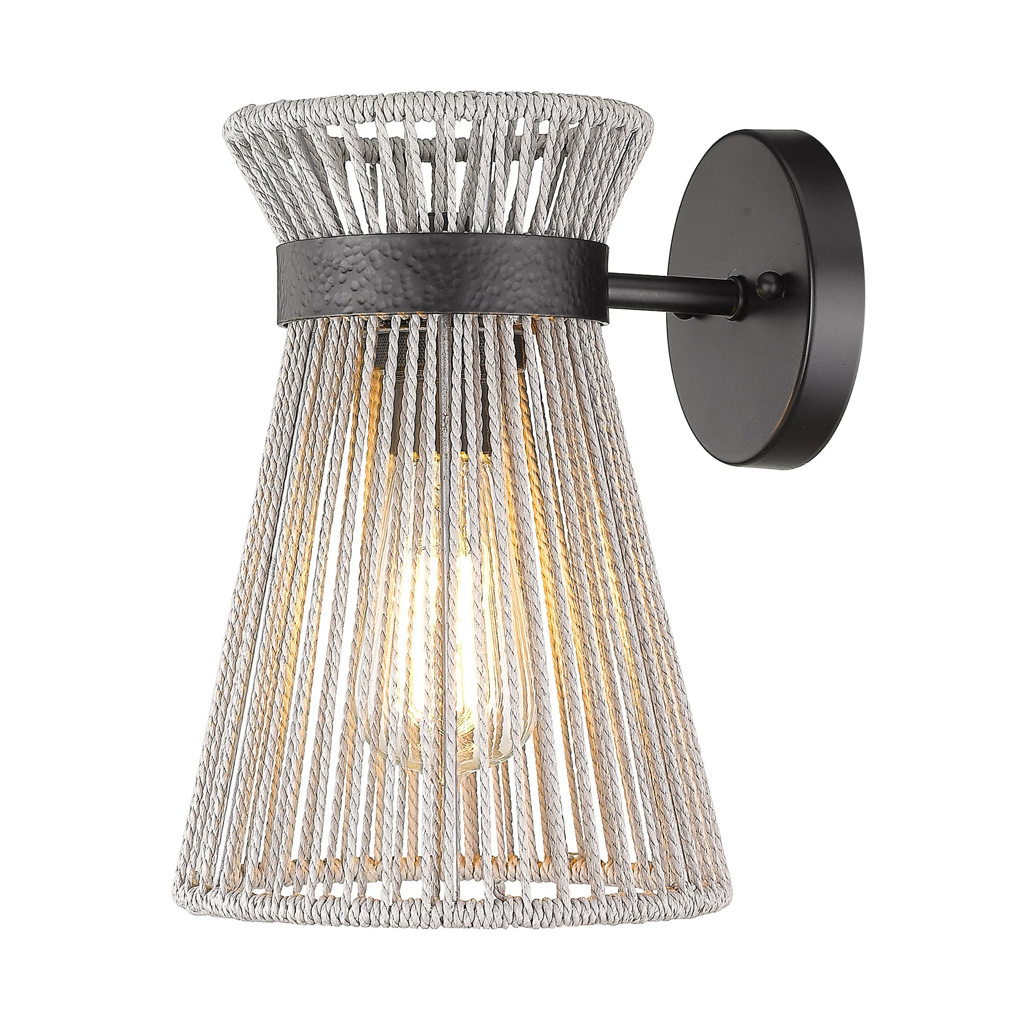 Avon 1-light Wall Sconce in Matte Black - Image 3
