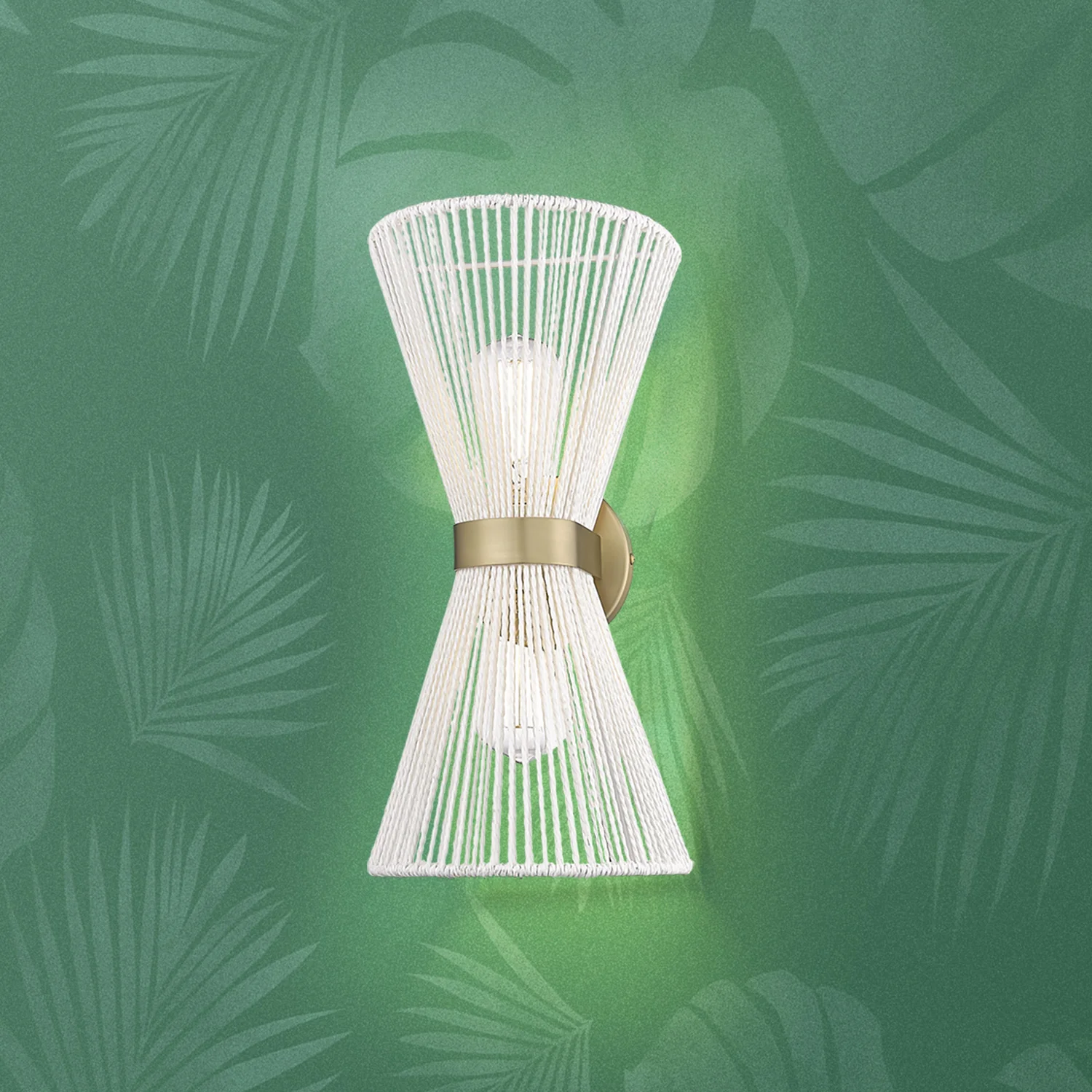 Avon 2-light Wall Sconce in Brushed Champagne Brass - Image 6