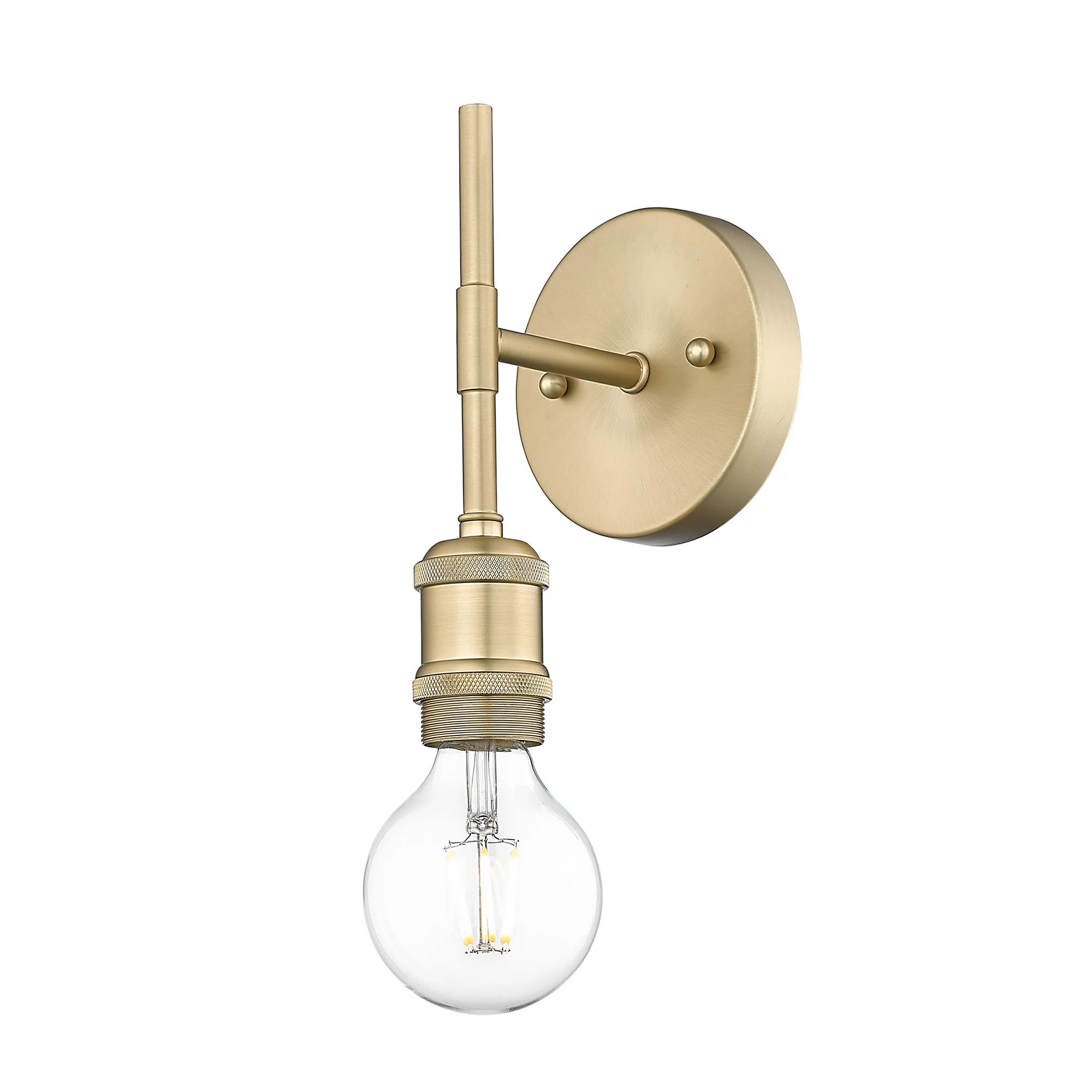 Axel 1-light Wall Sconce in Brushed Champagne Brass - Image 4