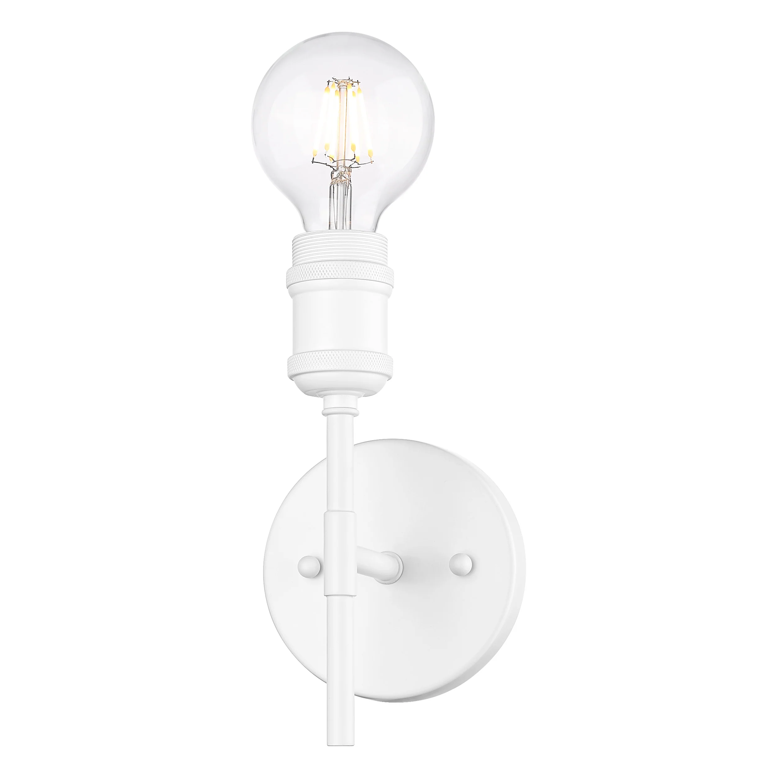 Axel 1-light Wall Sconce in Matte White