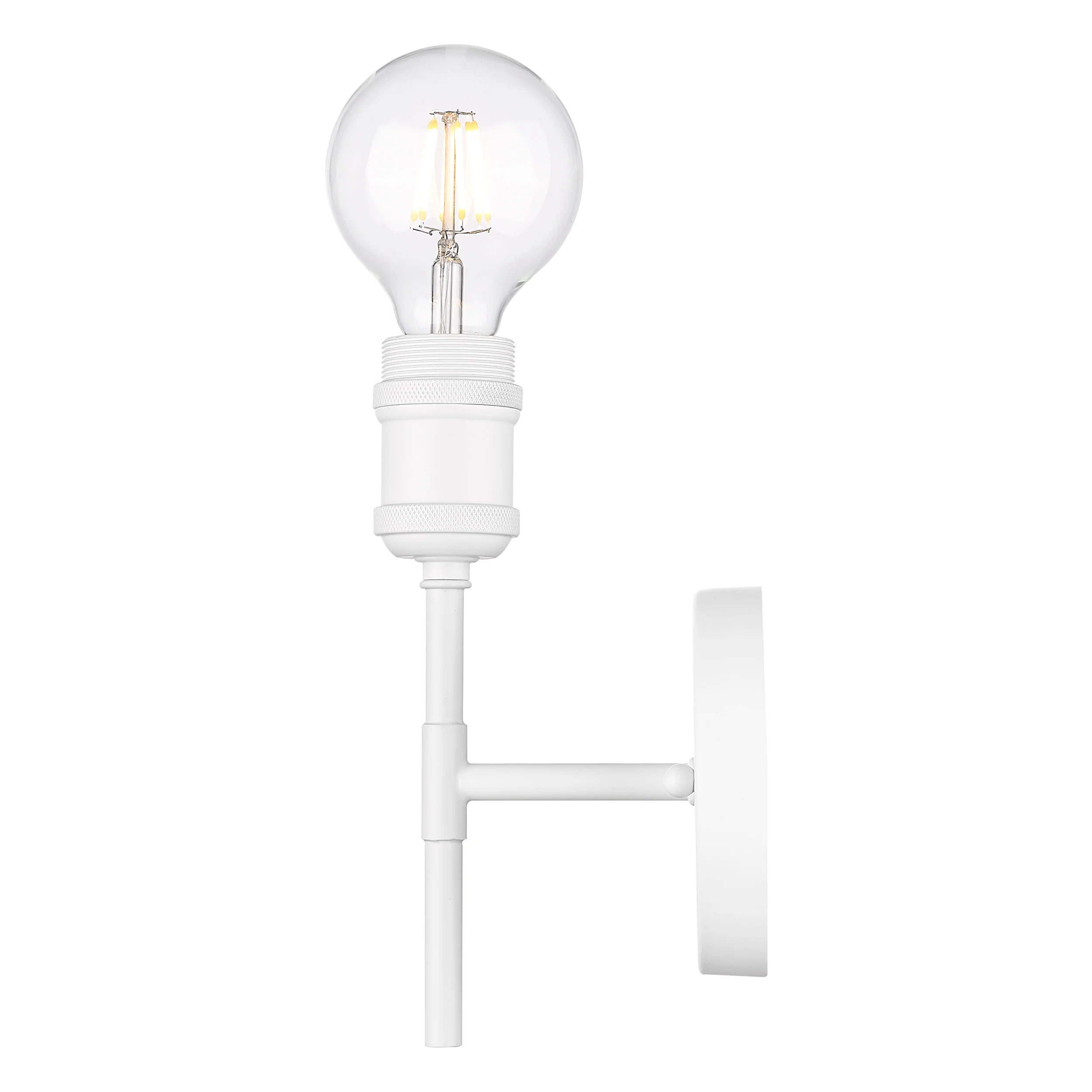 Axel 1-light Wall Sconce in Matte White - Image 3