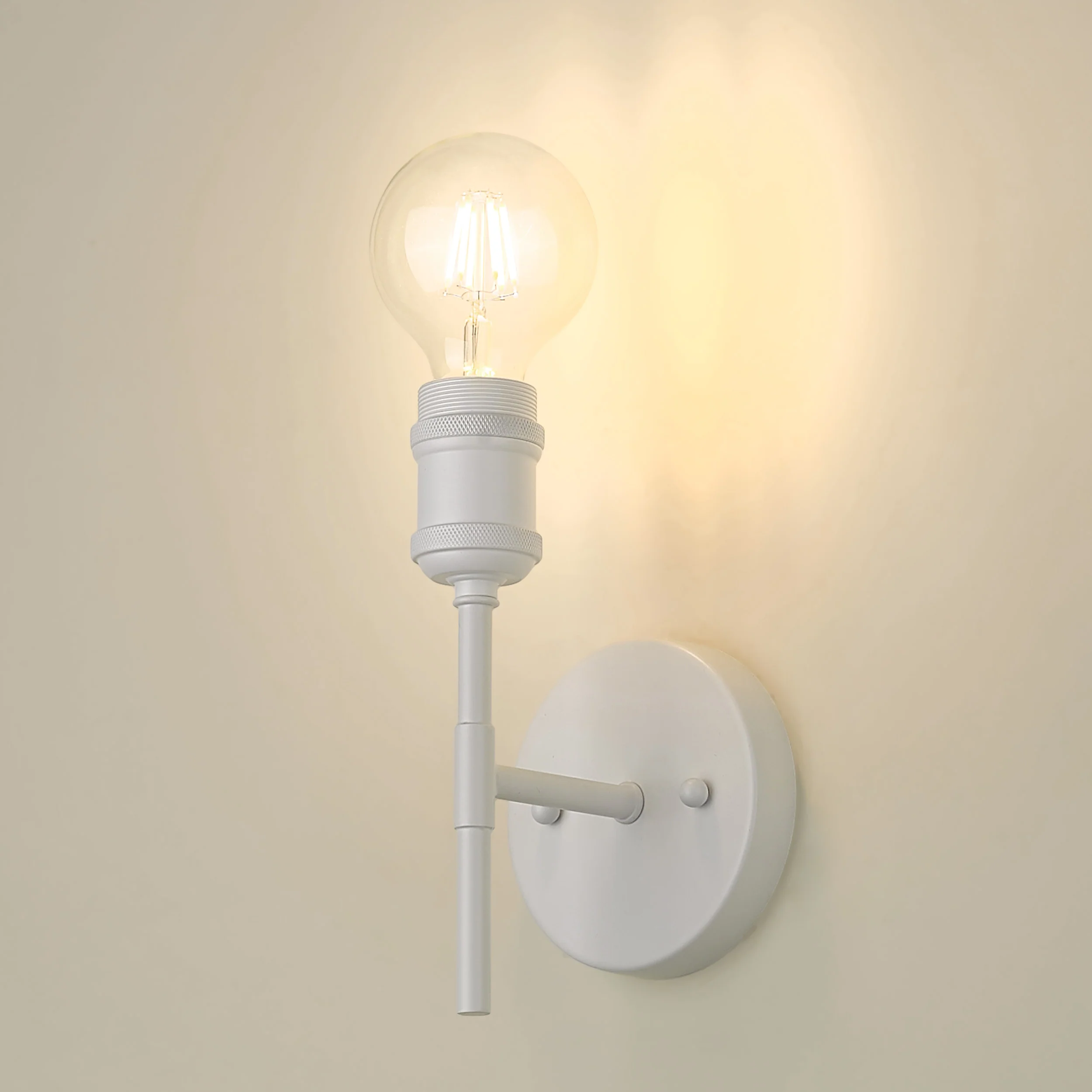 Axel 1-light Wall Sconce in Matte White - Image 5