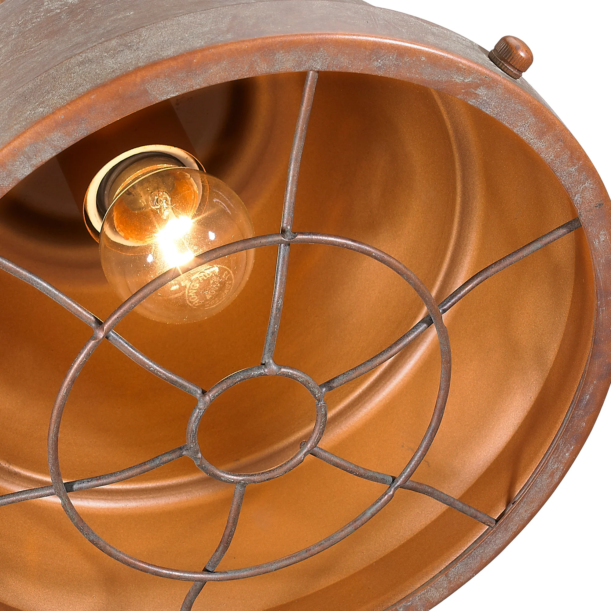 Bartlett 1-light Pendant in Copper Patina - Image 3