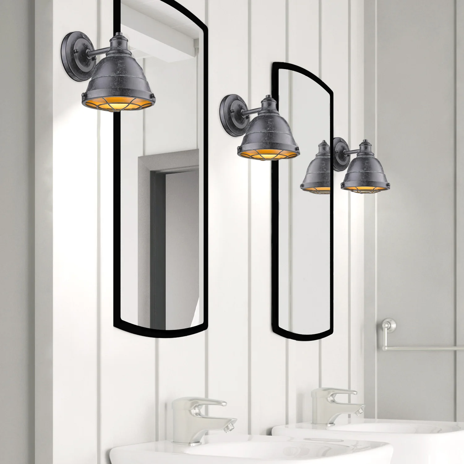 Bartlett 1-light Vanity in Black Patina - Image 4
