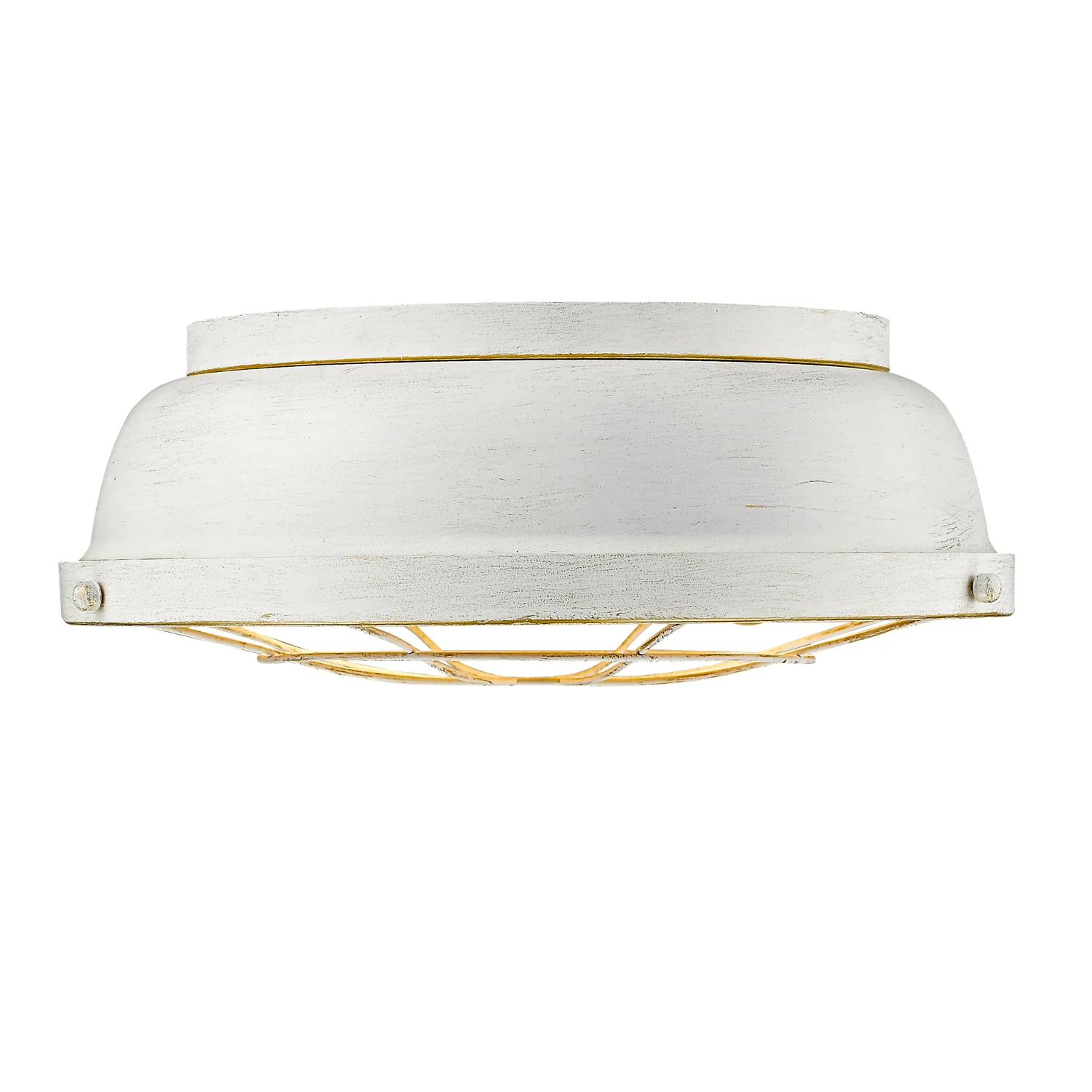 Bartlett 2-light Flush Mount in French White - Image 3