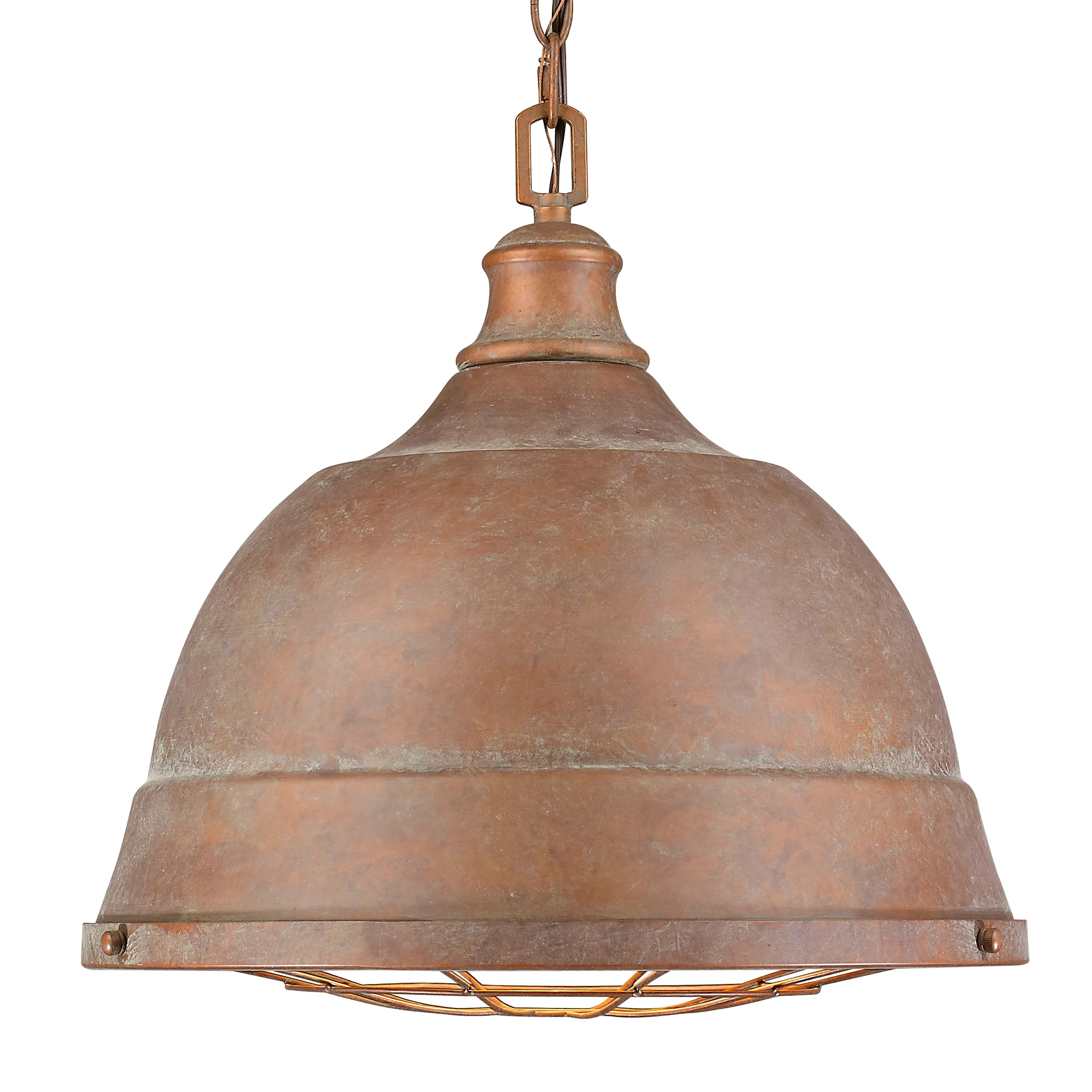 Bartlett 2-light Pendant in Copper Patina - Image 2