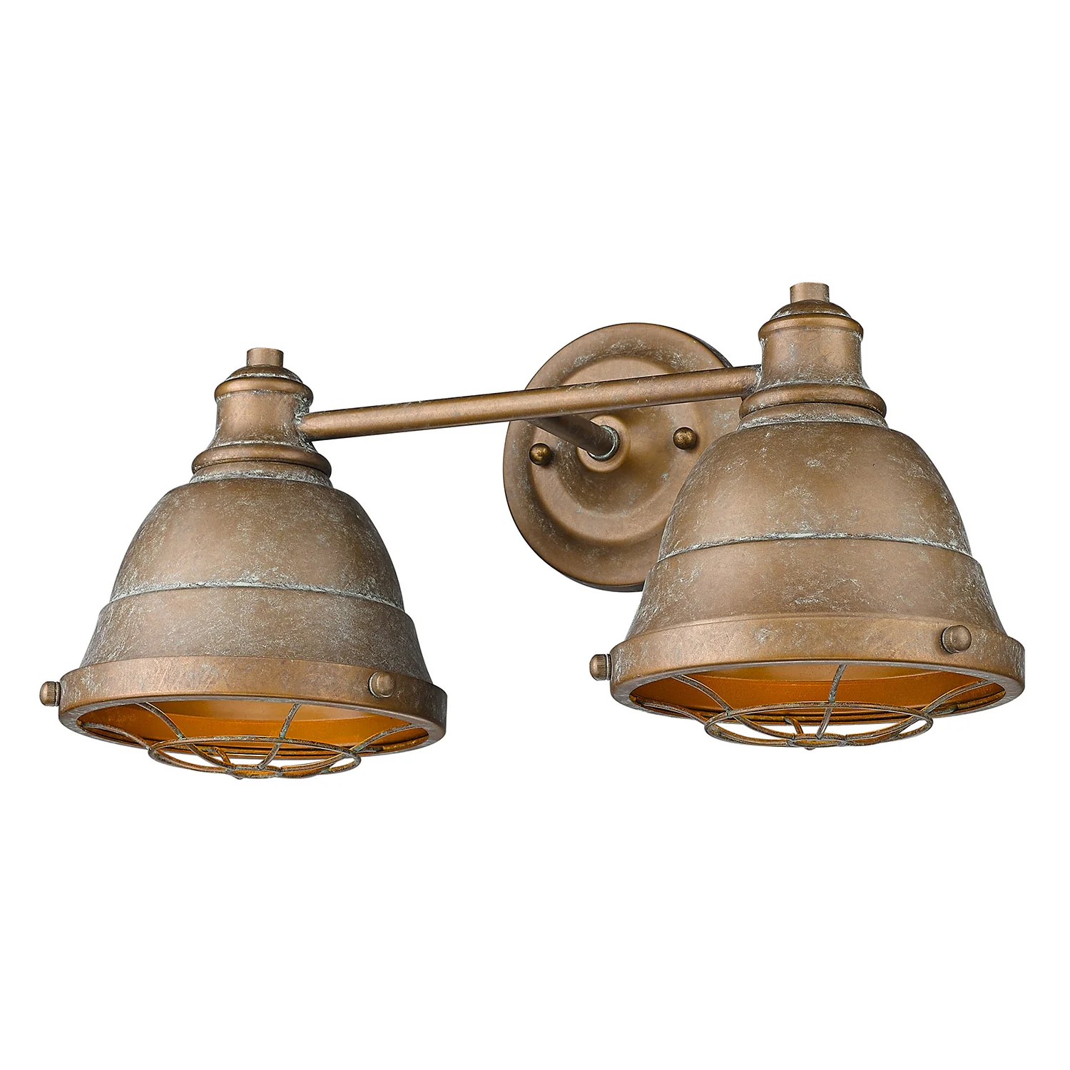 Bartlett 2-light Vanity in Copper Patina