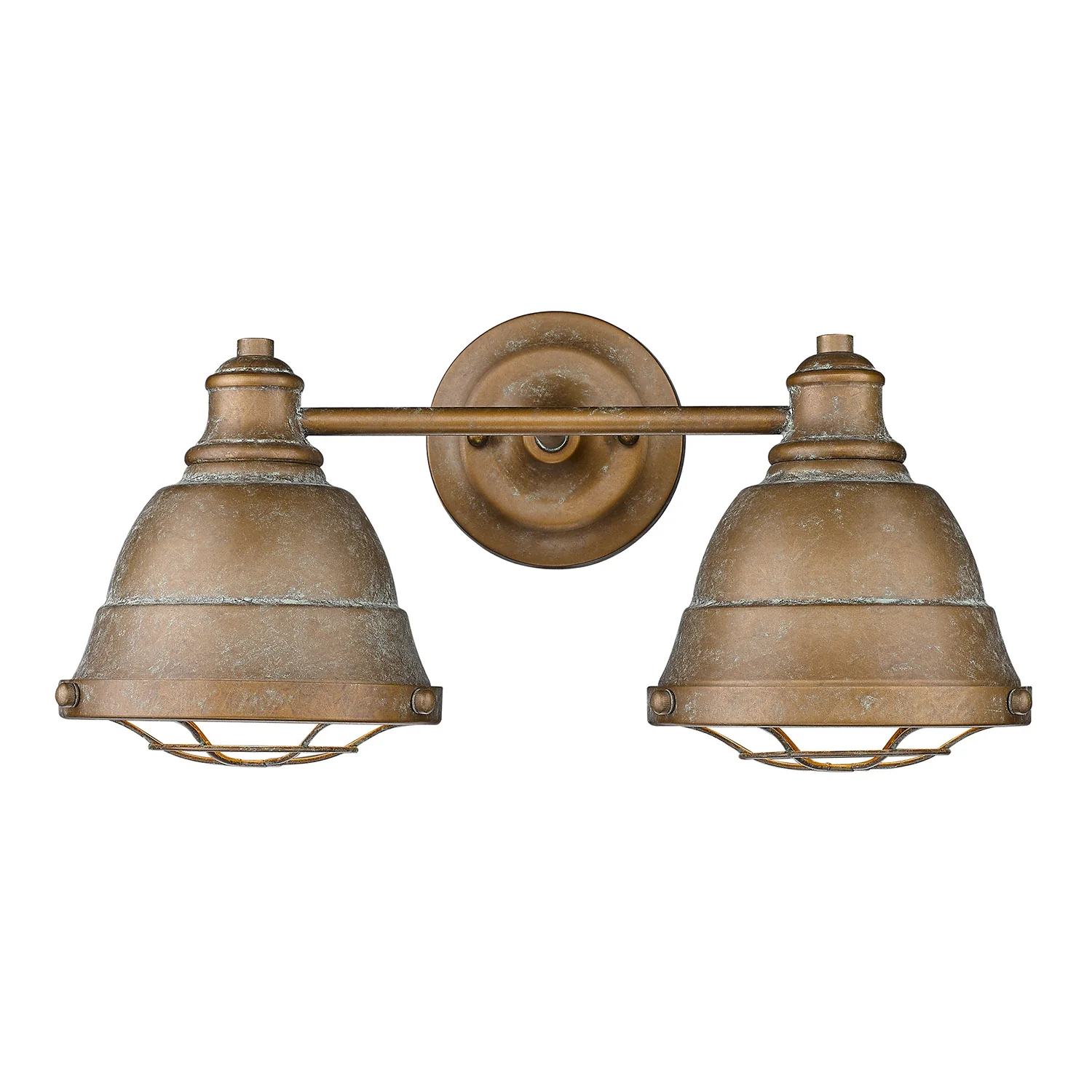 Bartlett 2-light Vanity in Copper Patina - Image 2