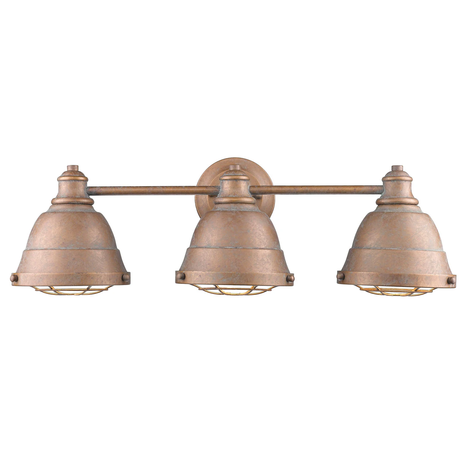 Bartlett 3-light Vanity in Copper Patina - Image 3