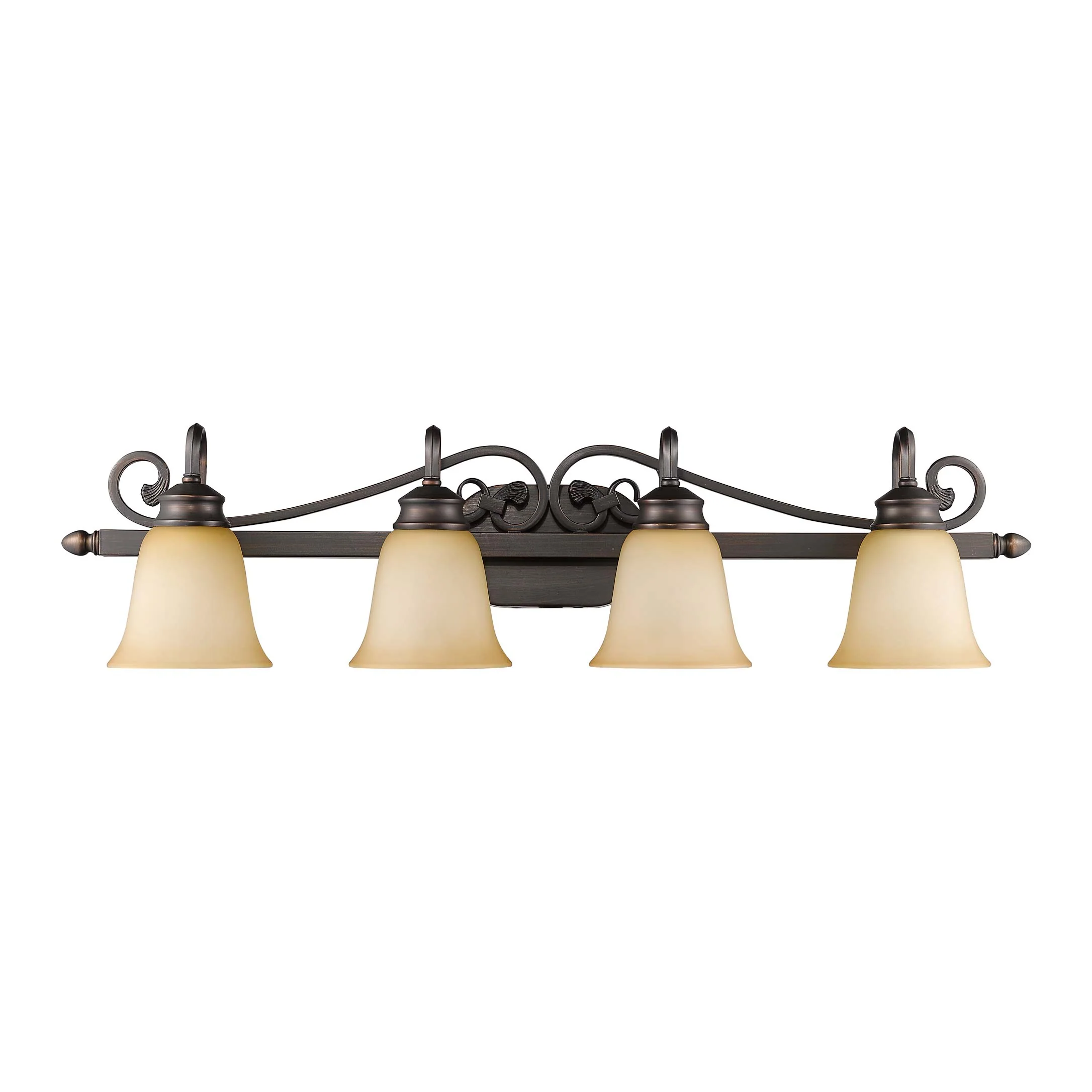 Belle Meade 4-light Vanity in Rubbed Bronze - Image 3