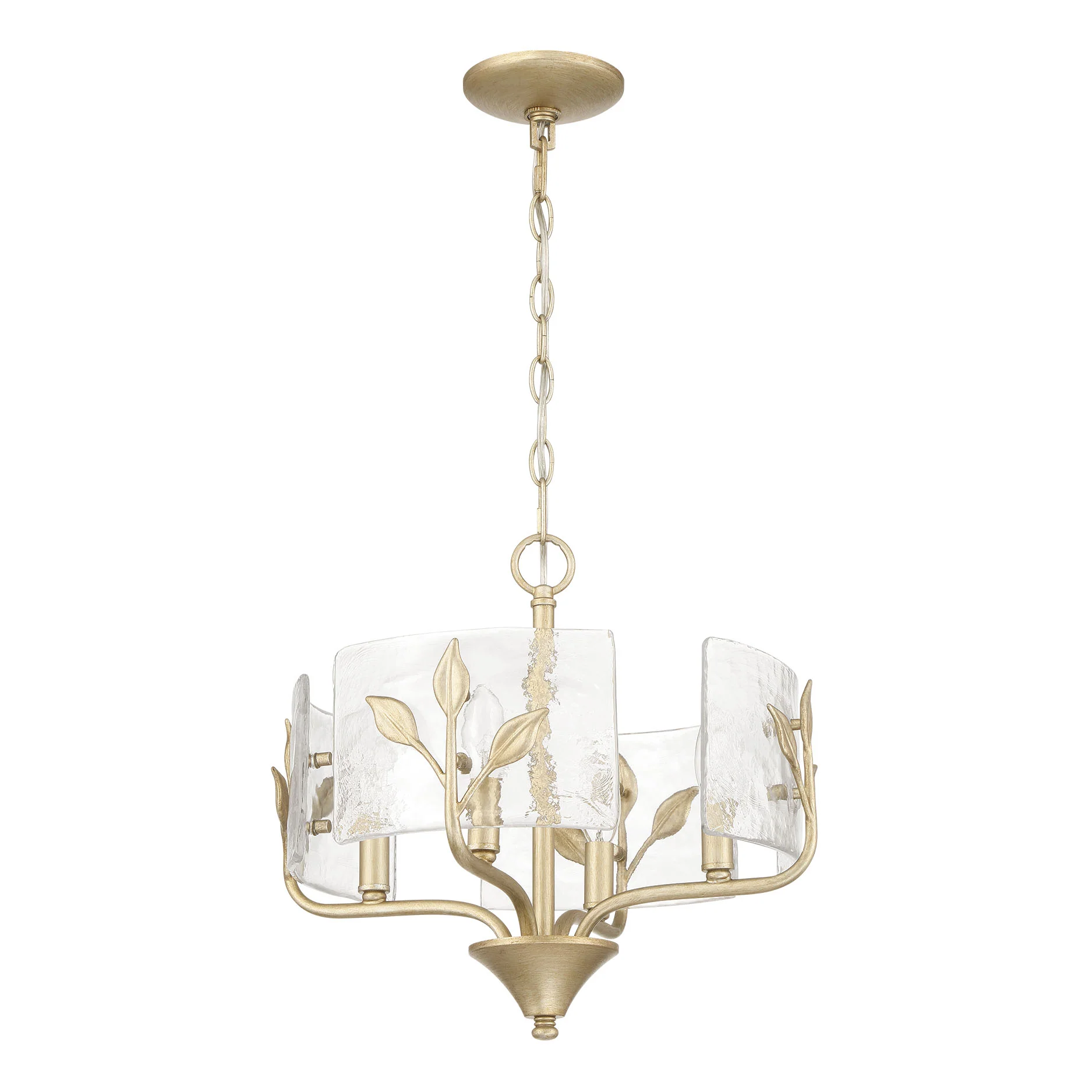 Bloem 4-light Pendant in White Gold - Image 3