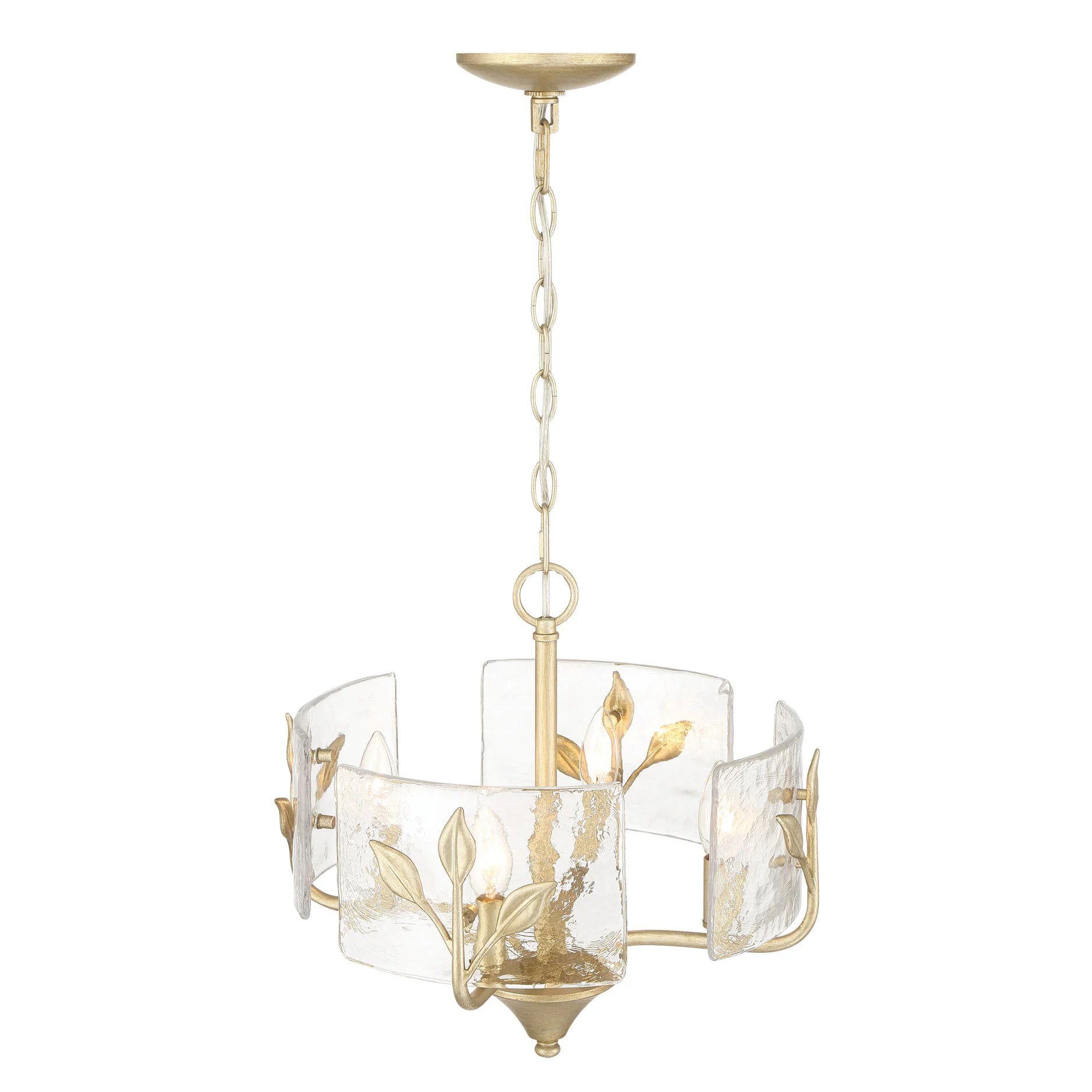 Bloem 4-light Pendant in White Gold - Image 6
