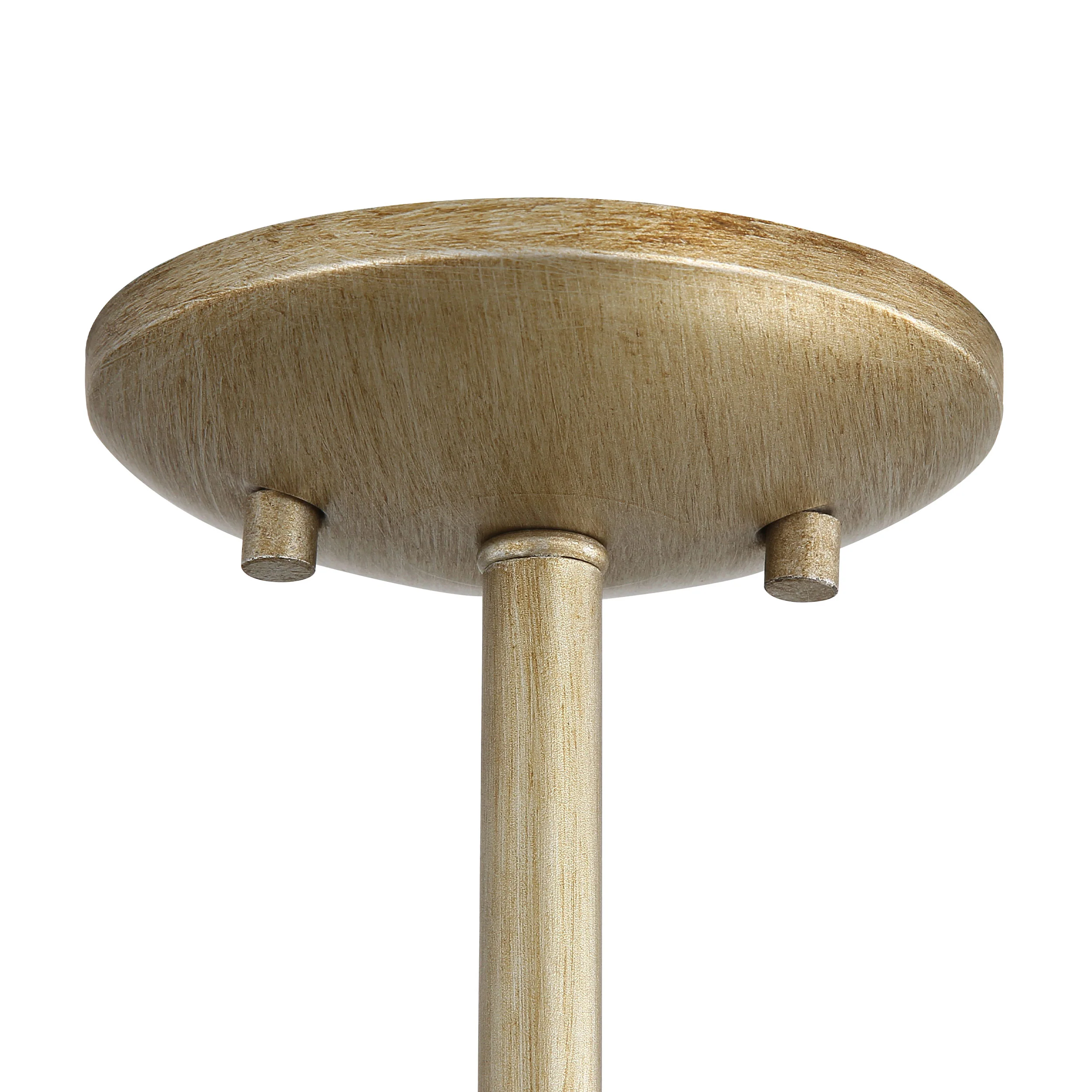 Bloem 4-light Semi-Flush Mount in White Gold - Image 7